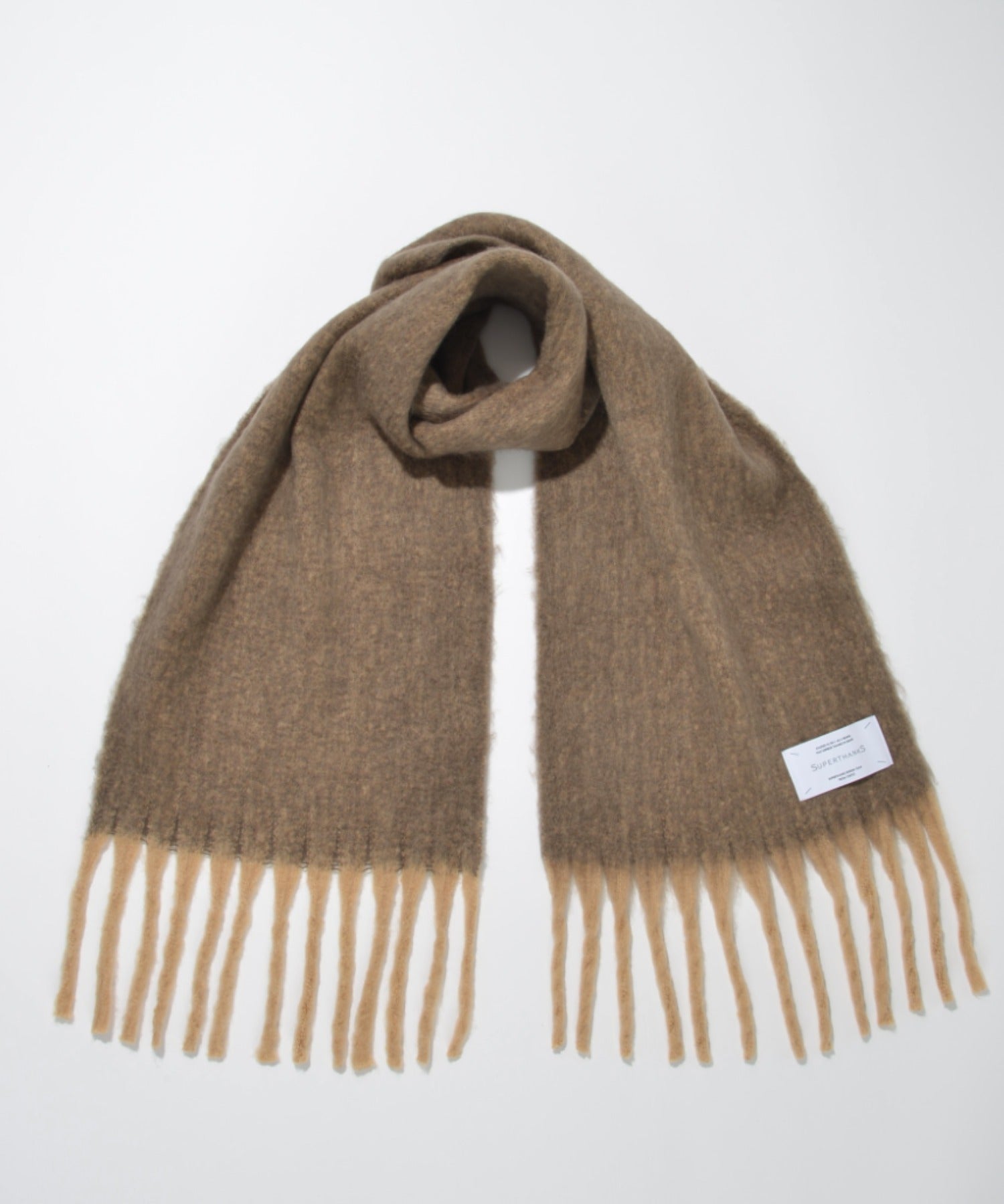 Big muffler (Two tone) - beige/brown