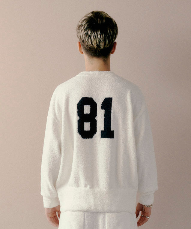 TEDY-81 LOGO crew neck - gray