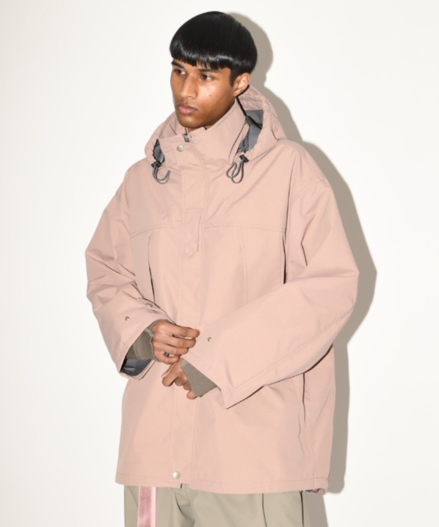 Mountain parka - smoke pink