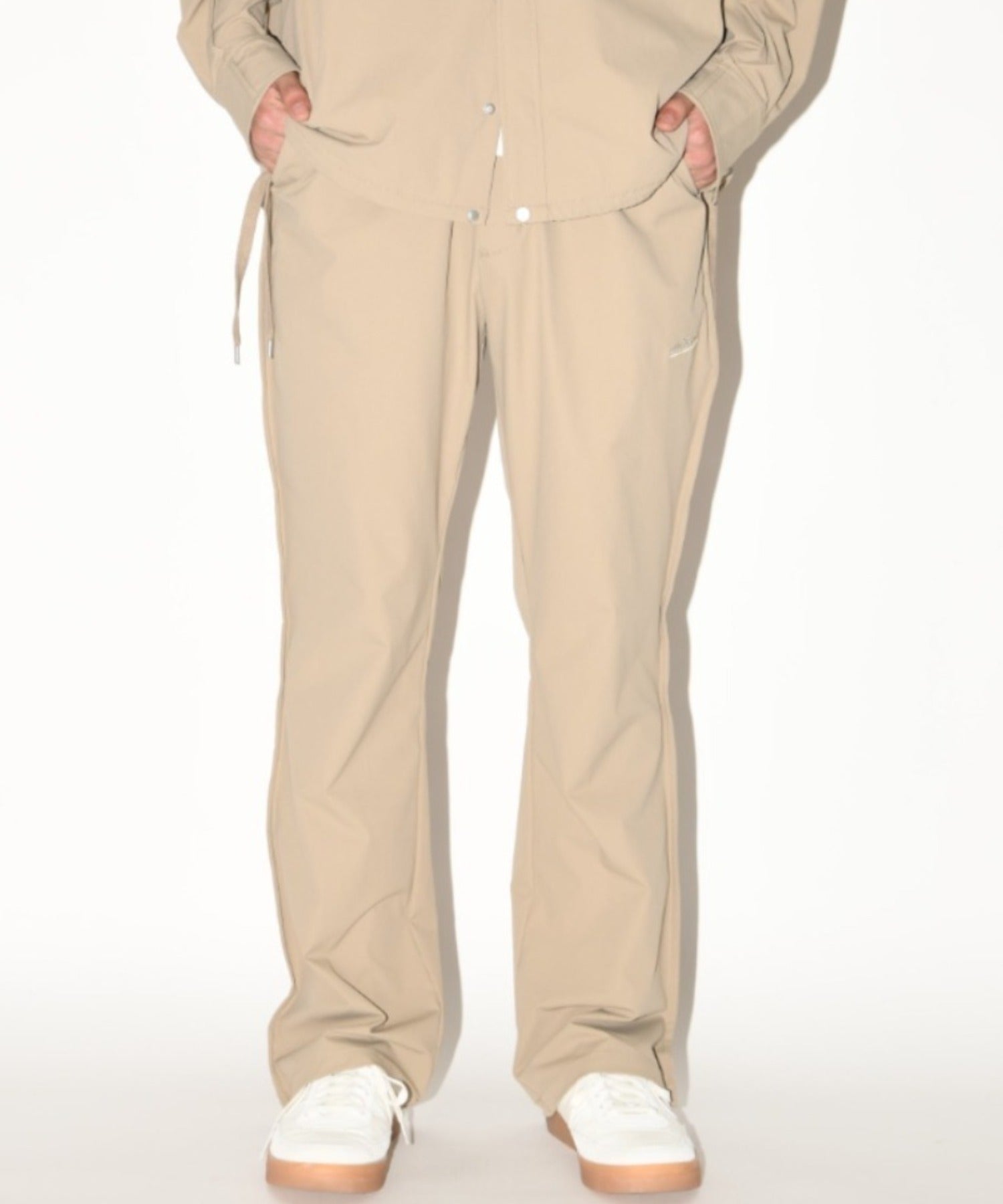 Outsider flare trousers - desert