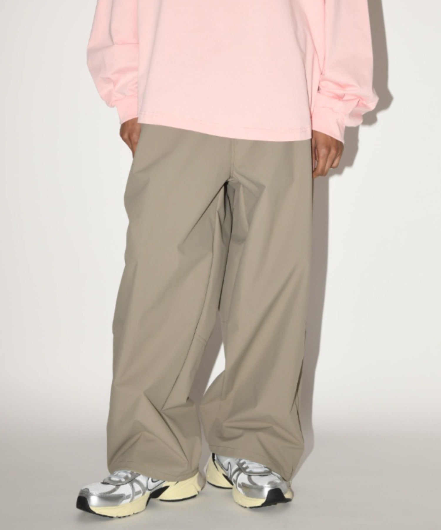 Neo slacks - khaki/gray