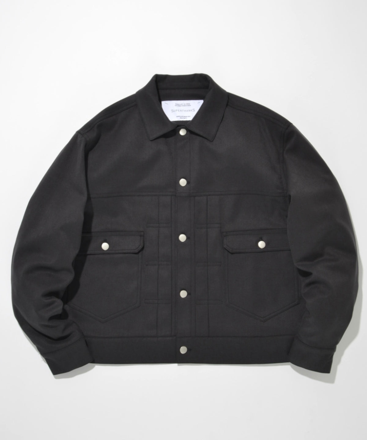 Trucker jacket - black