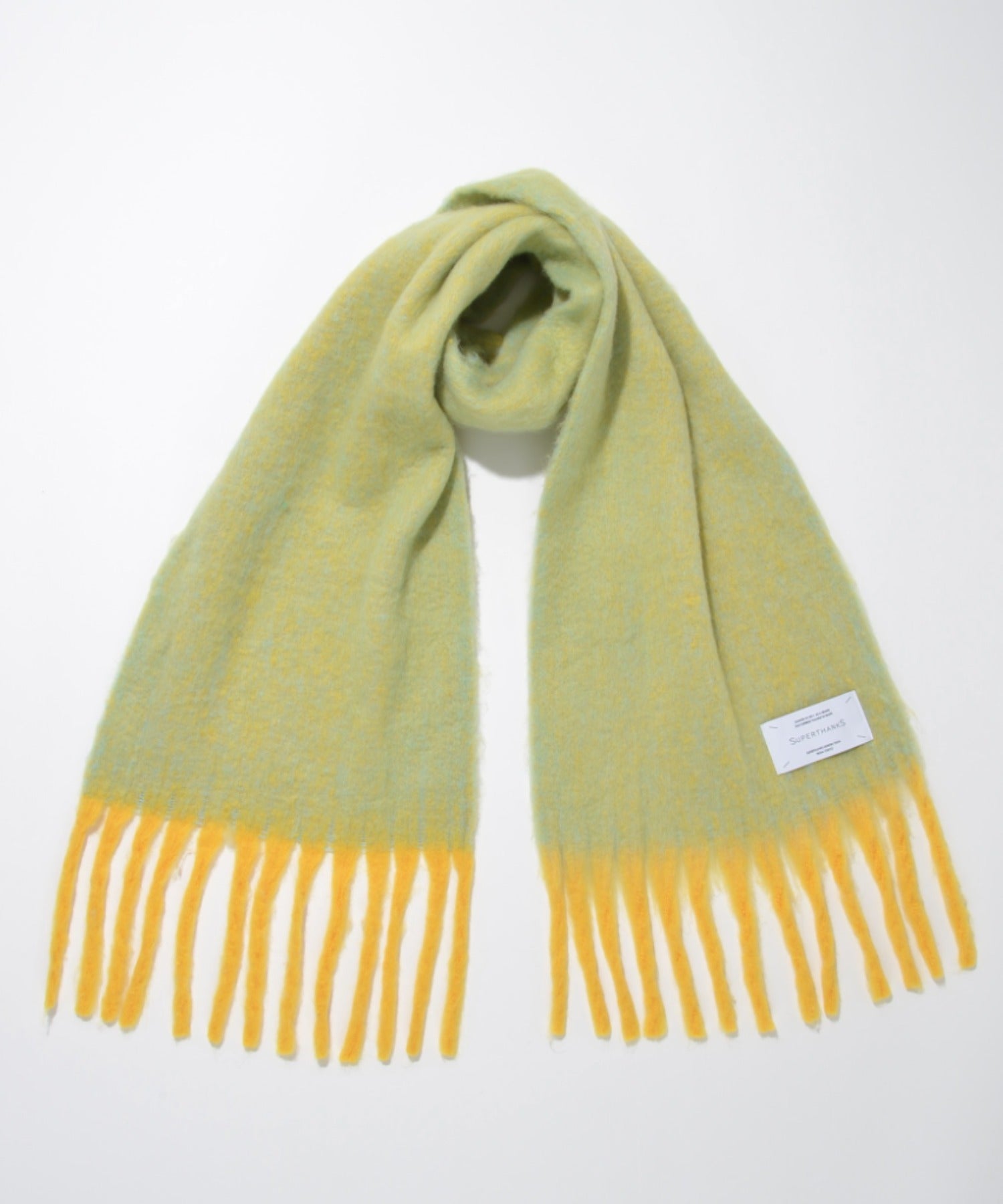 Big muffler (Two tone) - lime/yellow