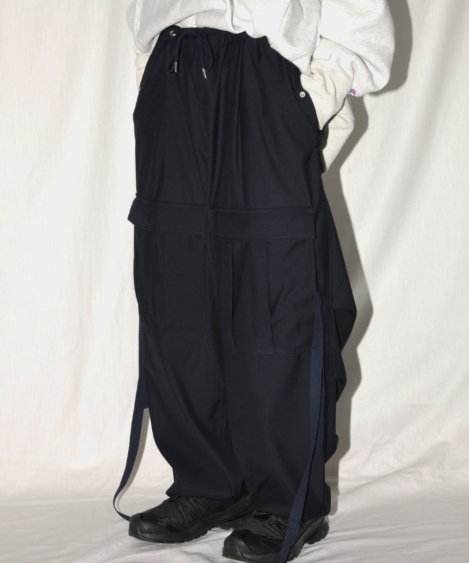 Rebuilt field trousers (T/R) - gray