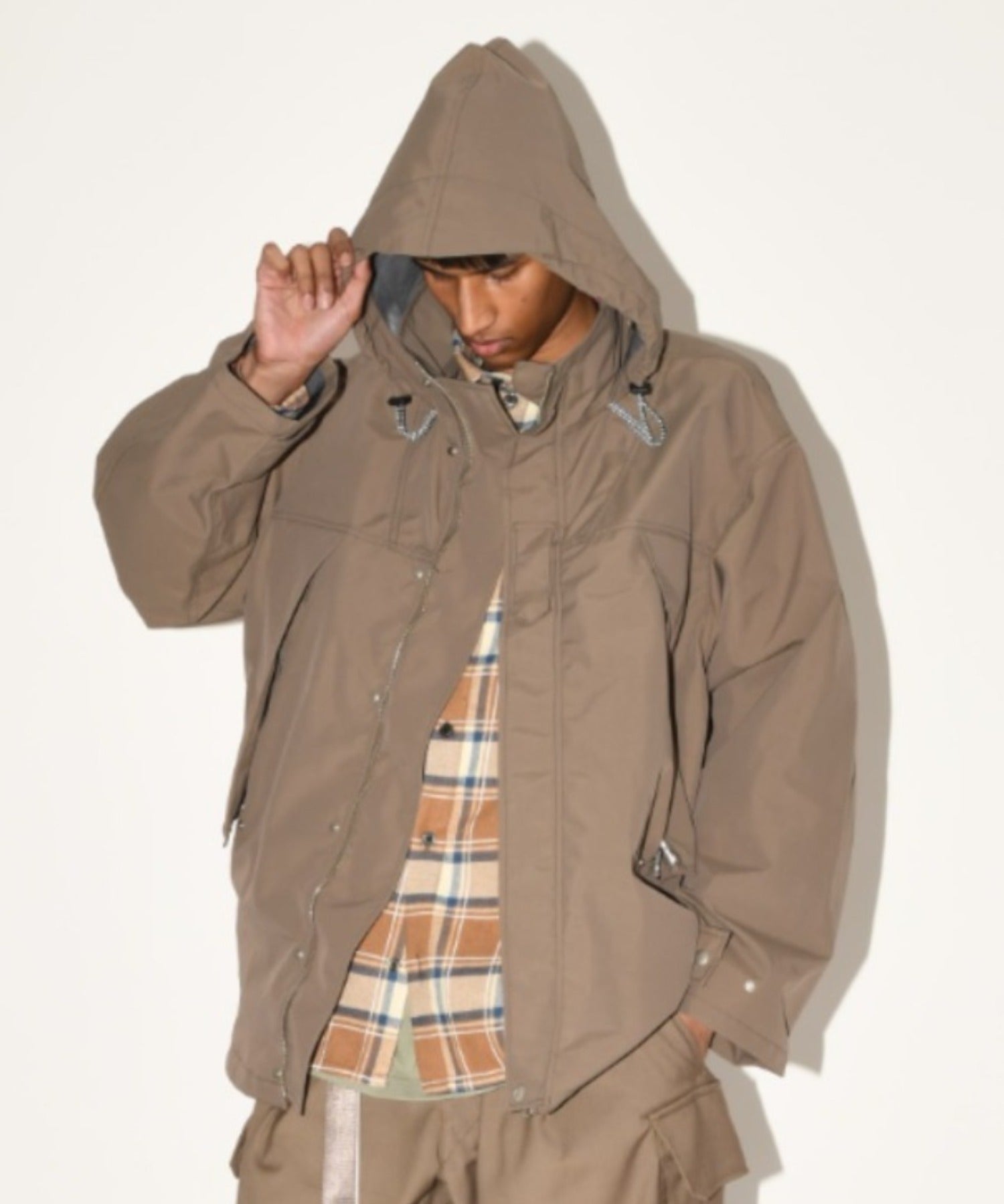 Mountain parka - smoke pink