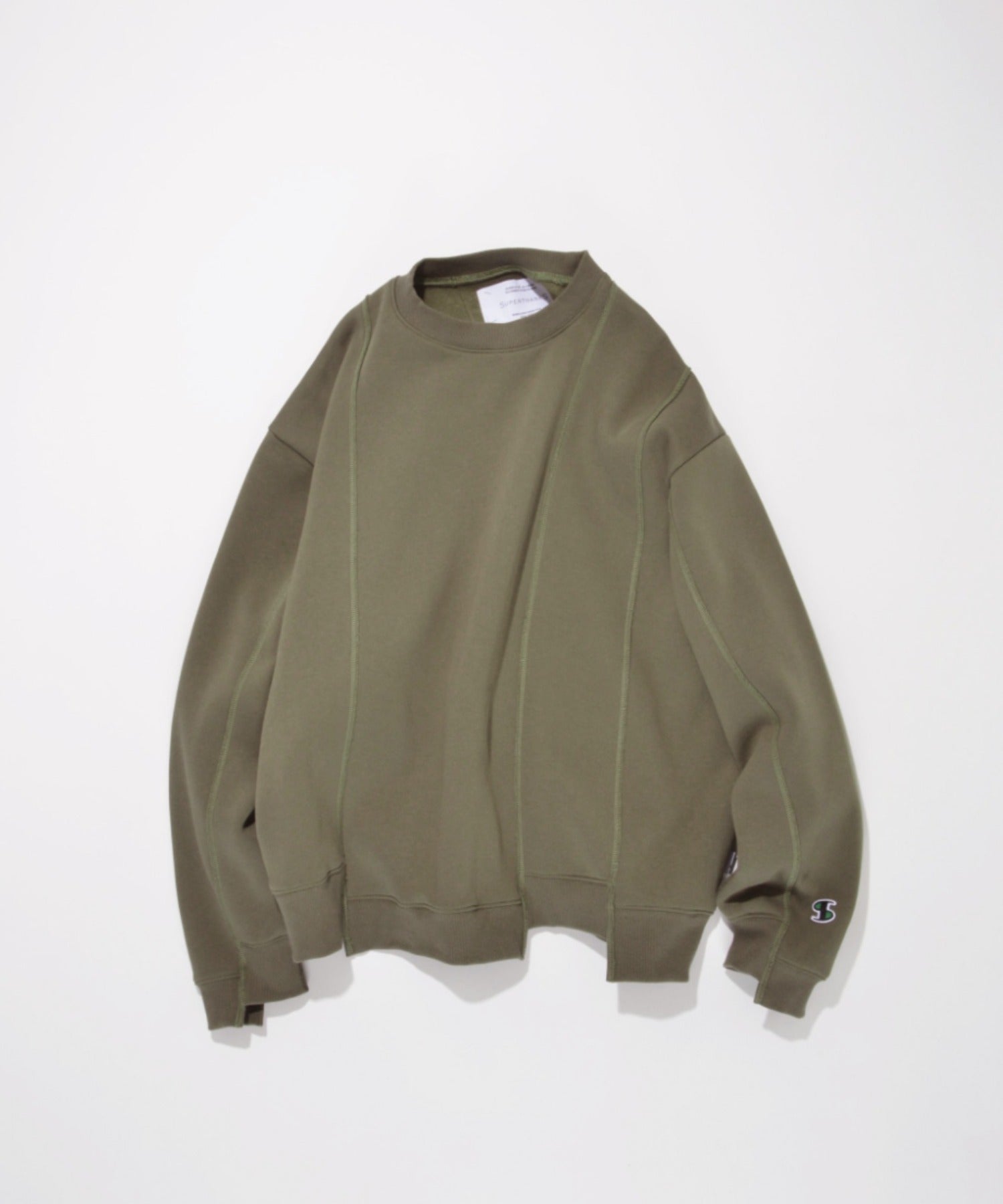 Connect sweat crew neck - olive