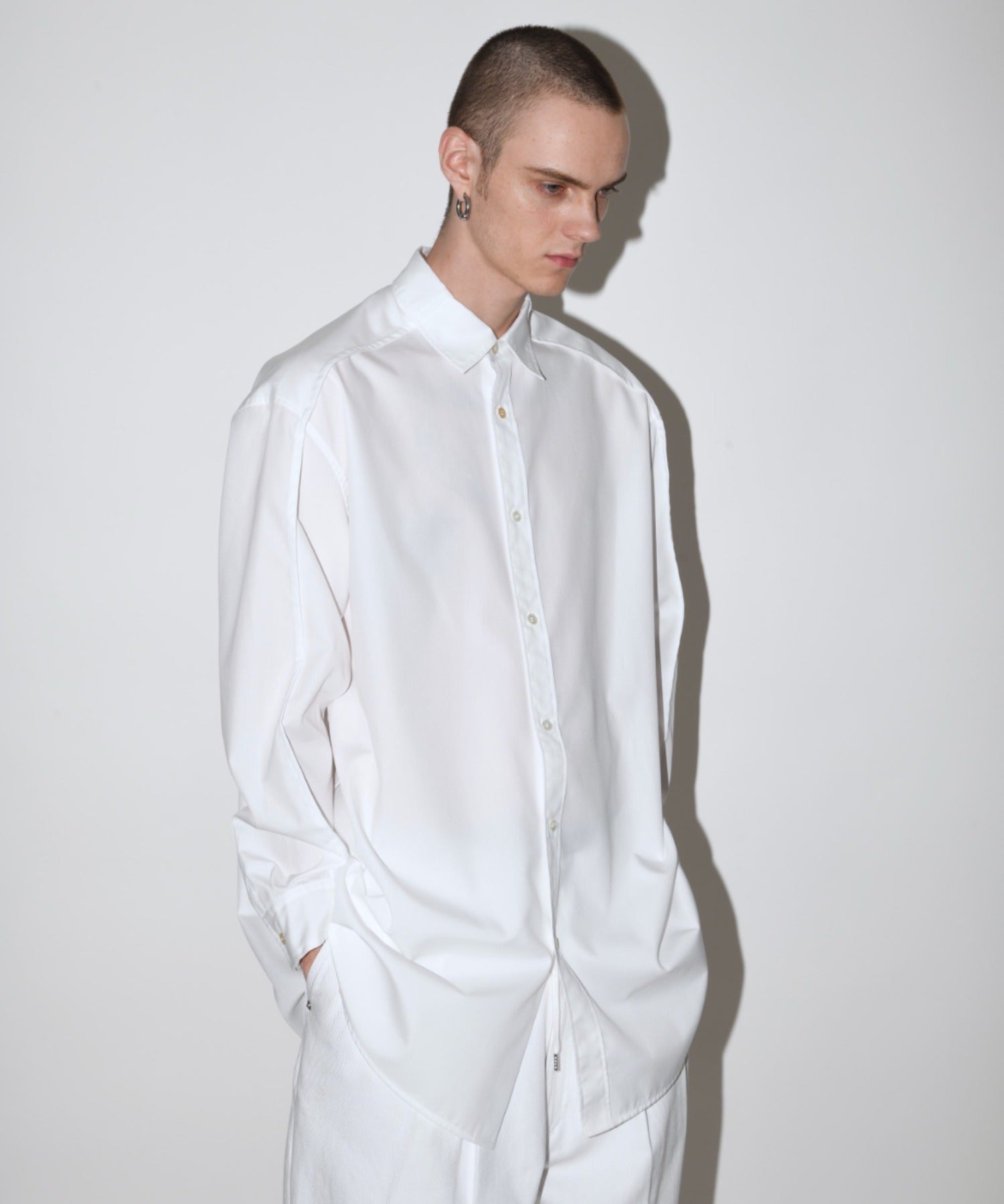 Outsider Shirt - gray stripe