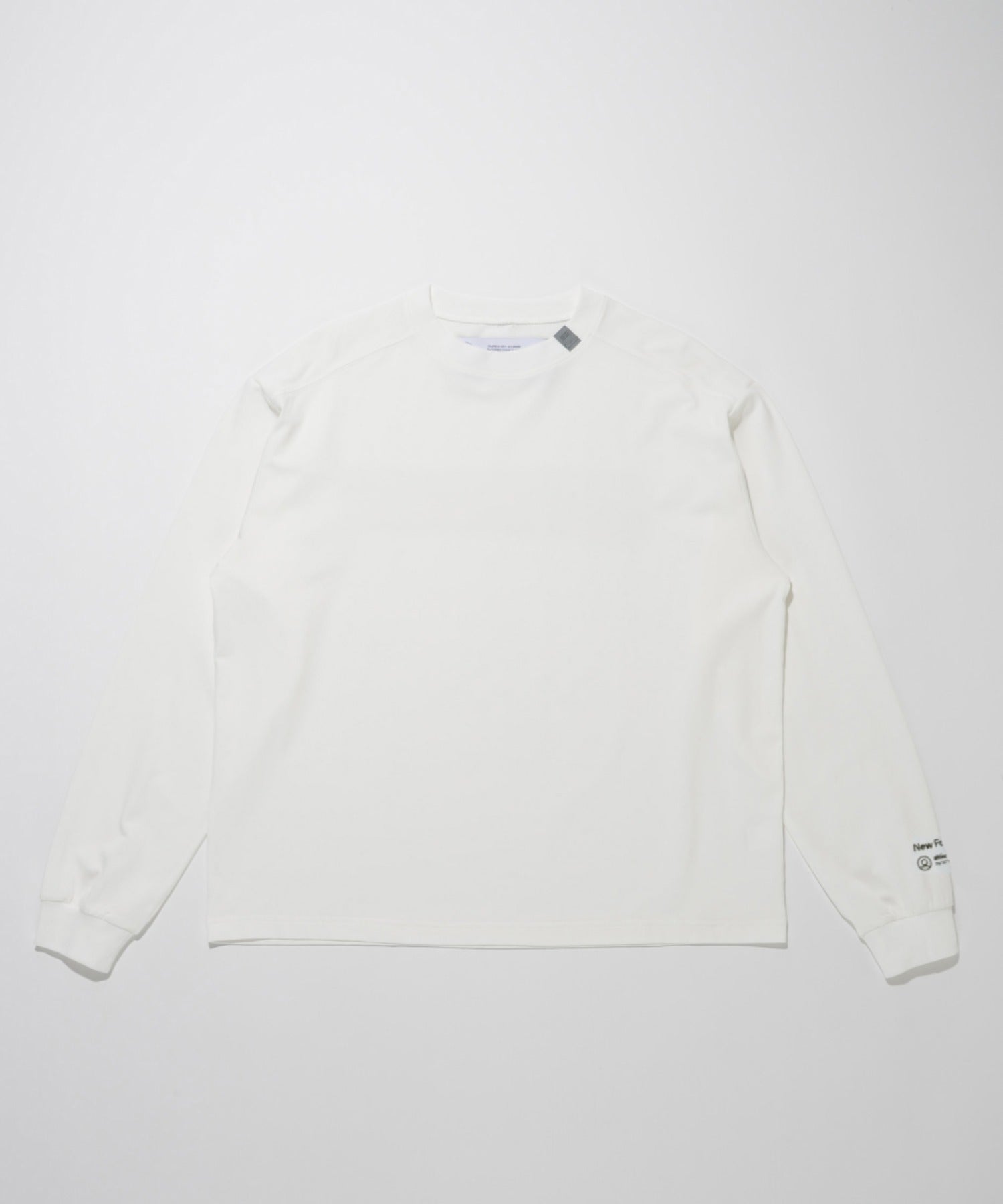 SBY Embroidery L/S T-shirt - white