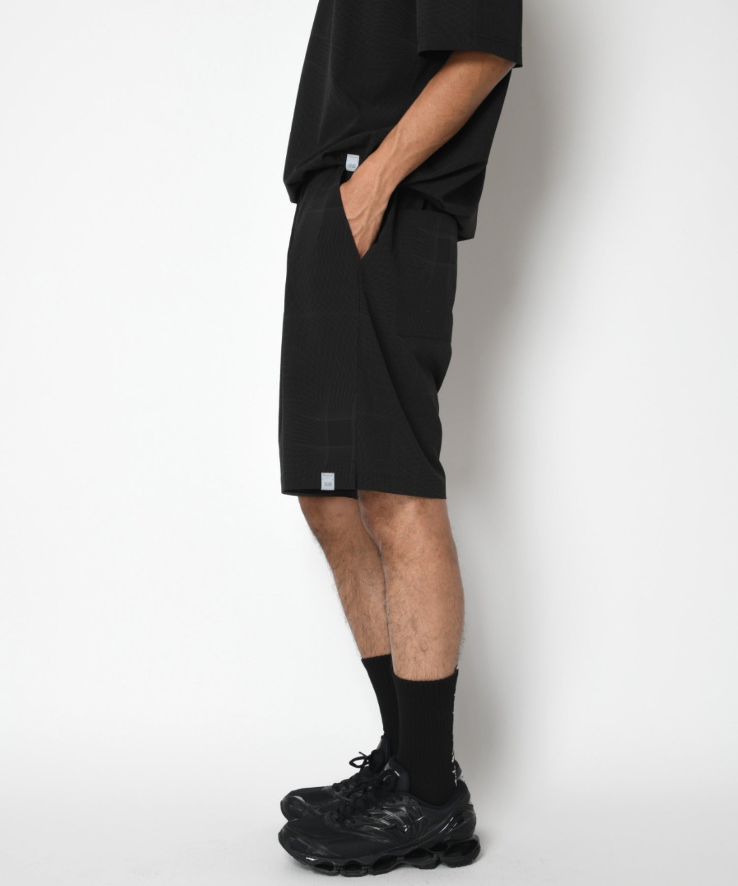Technical easy shorts - lineblack