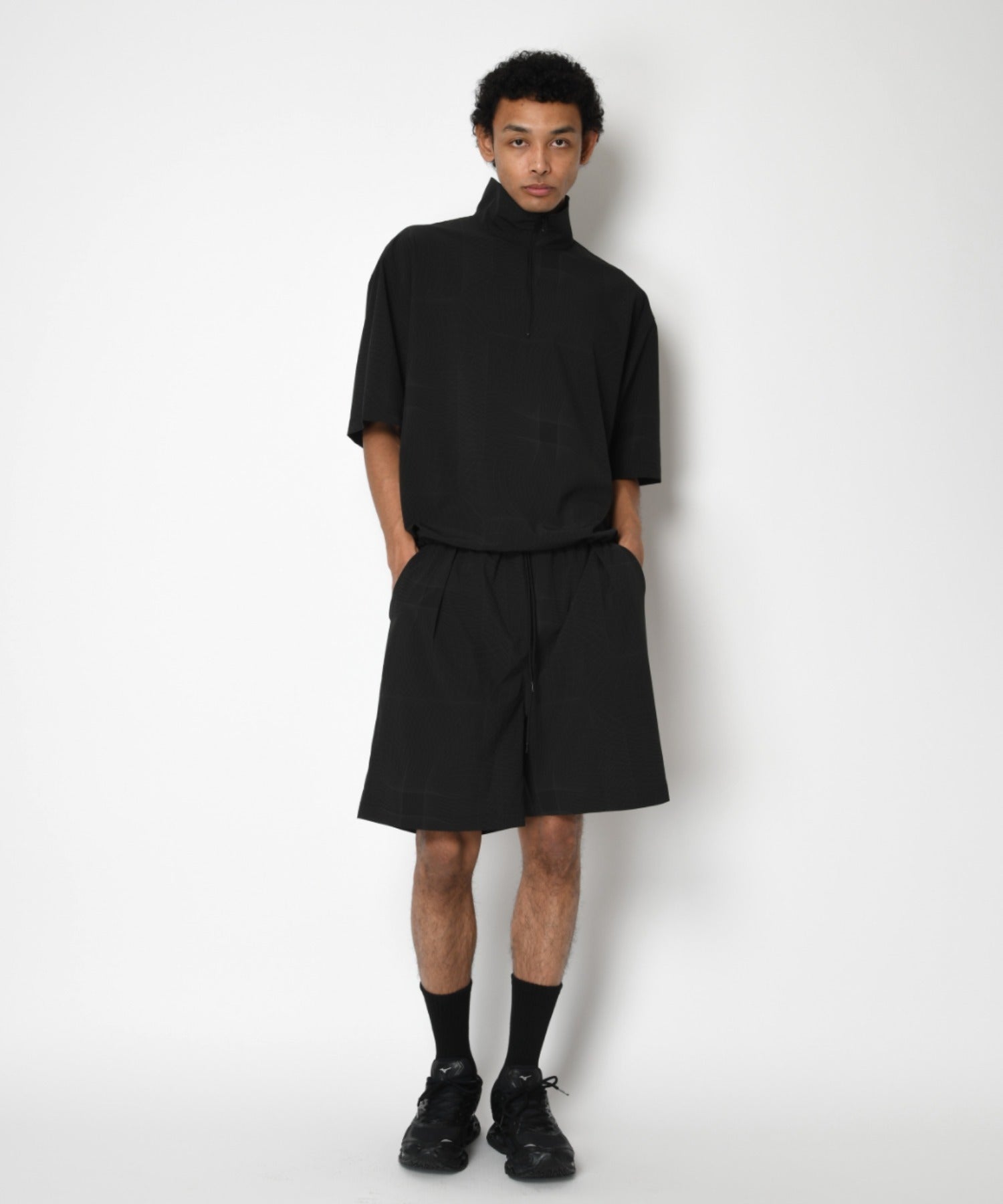 Technical easy shorts - lineblack