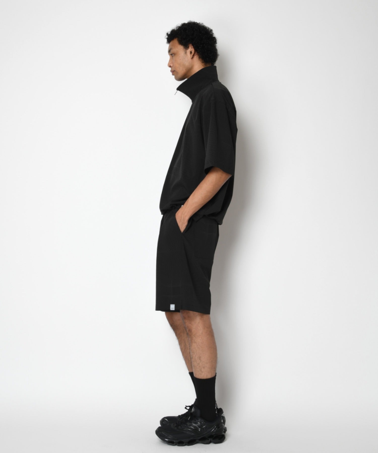 Technical easy shorts - lineblack