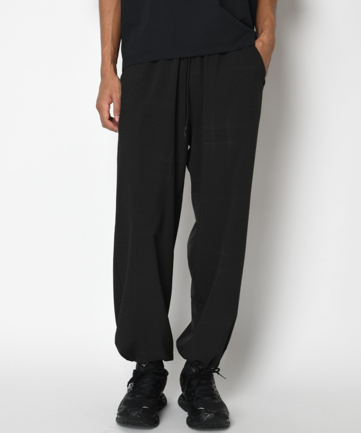 Technical easy pants - lineblack