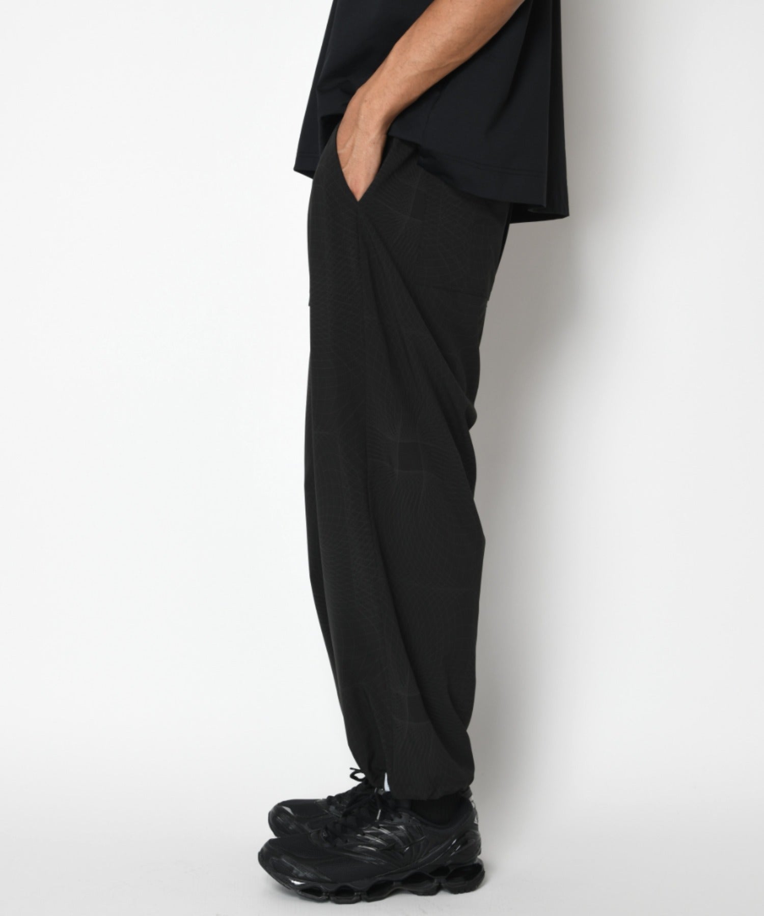 Technical easy pants - lineblack