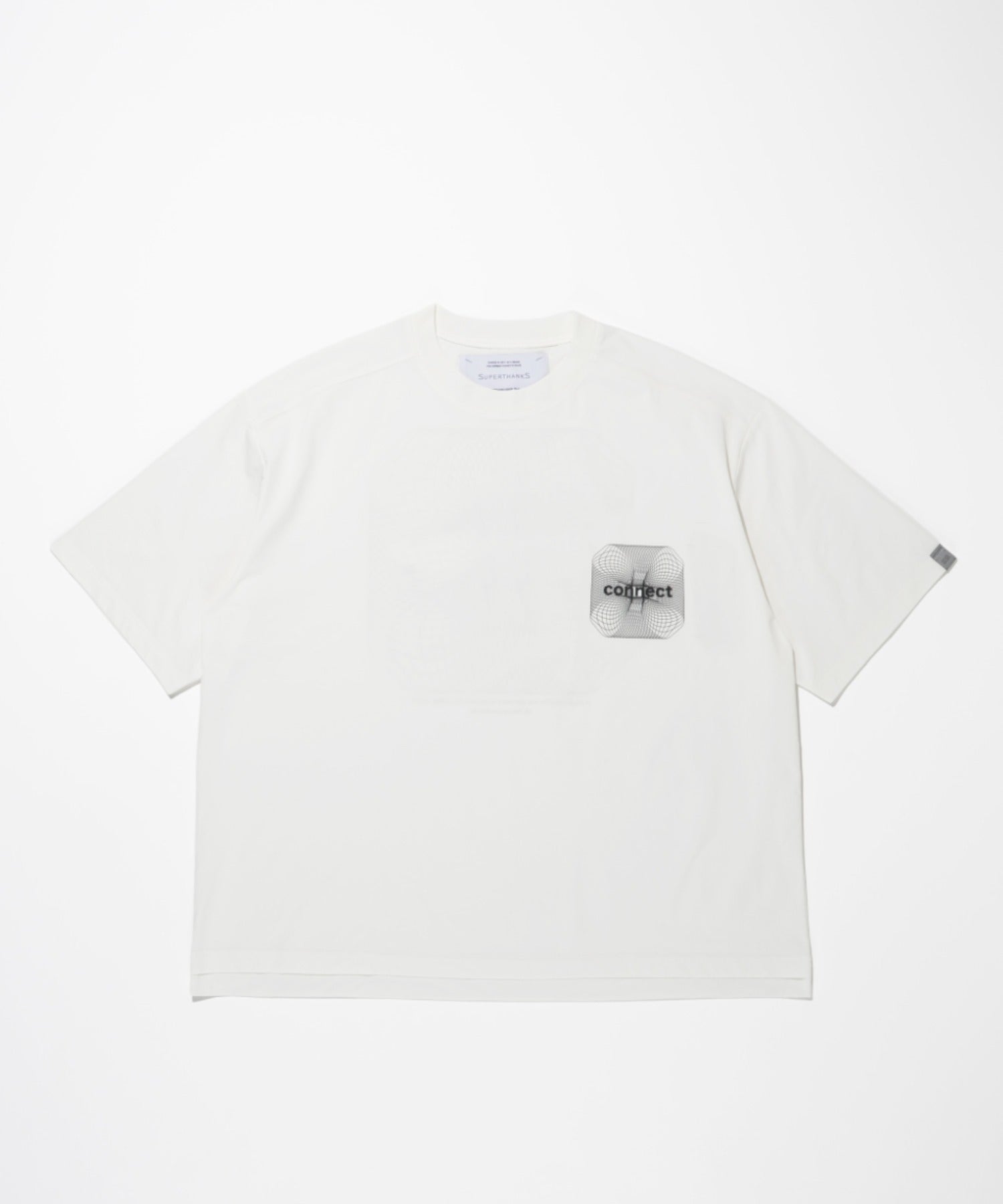 [connect] Functional S/S T-shirt - white