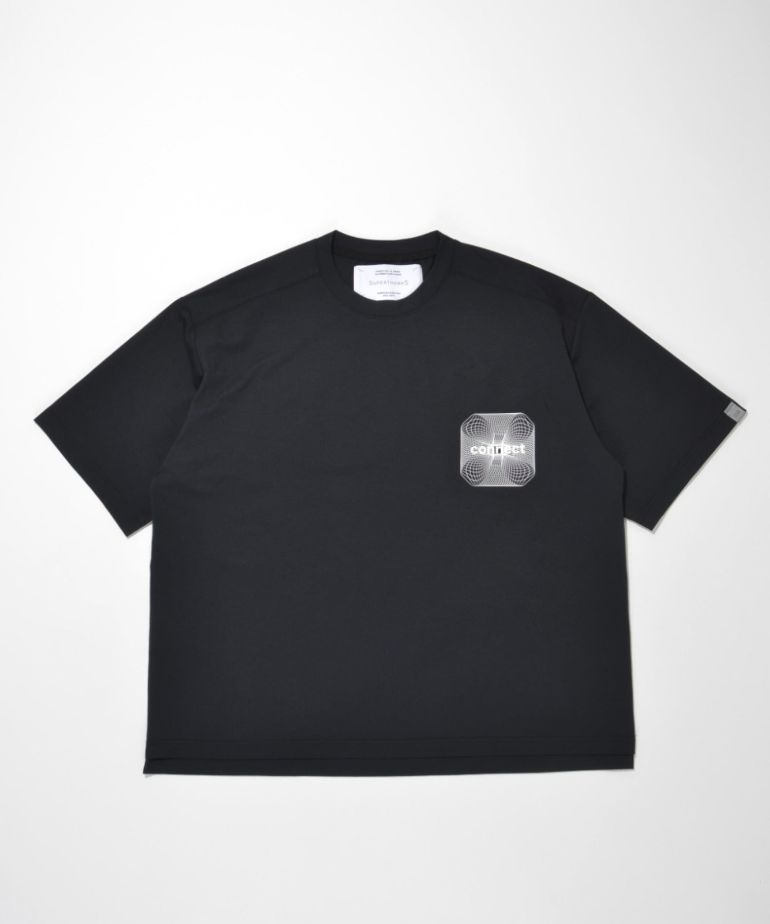 [connect] Functional S/S T-shirt - black