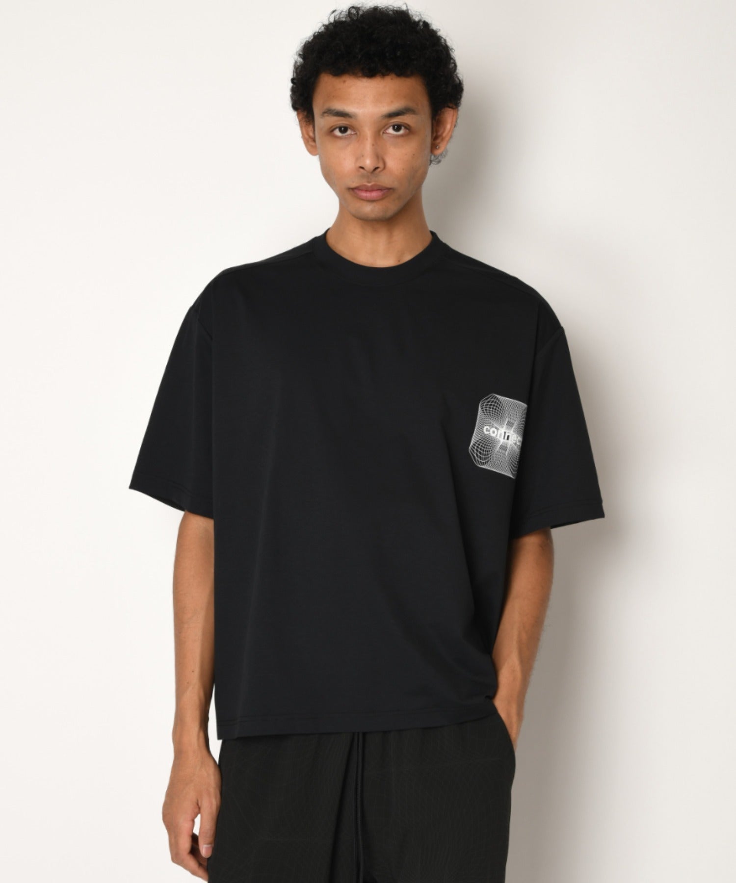 [connect] Functional S/S T-shirt - black
