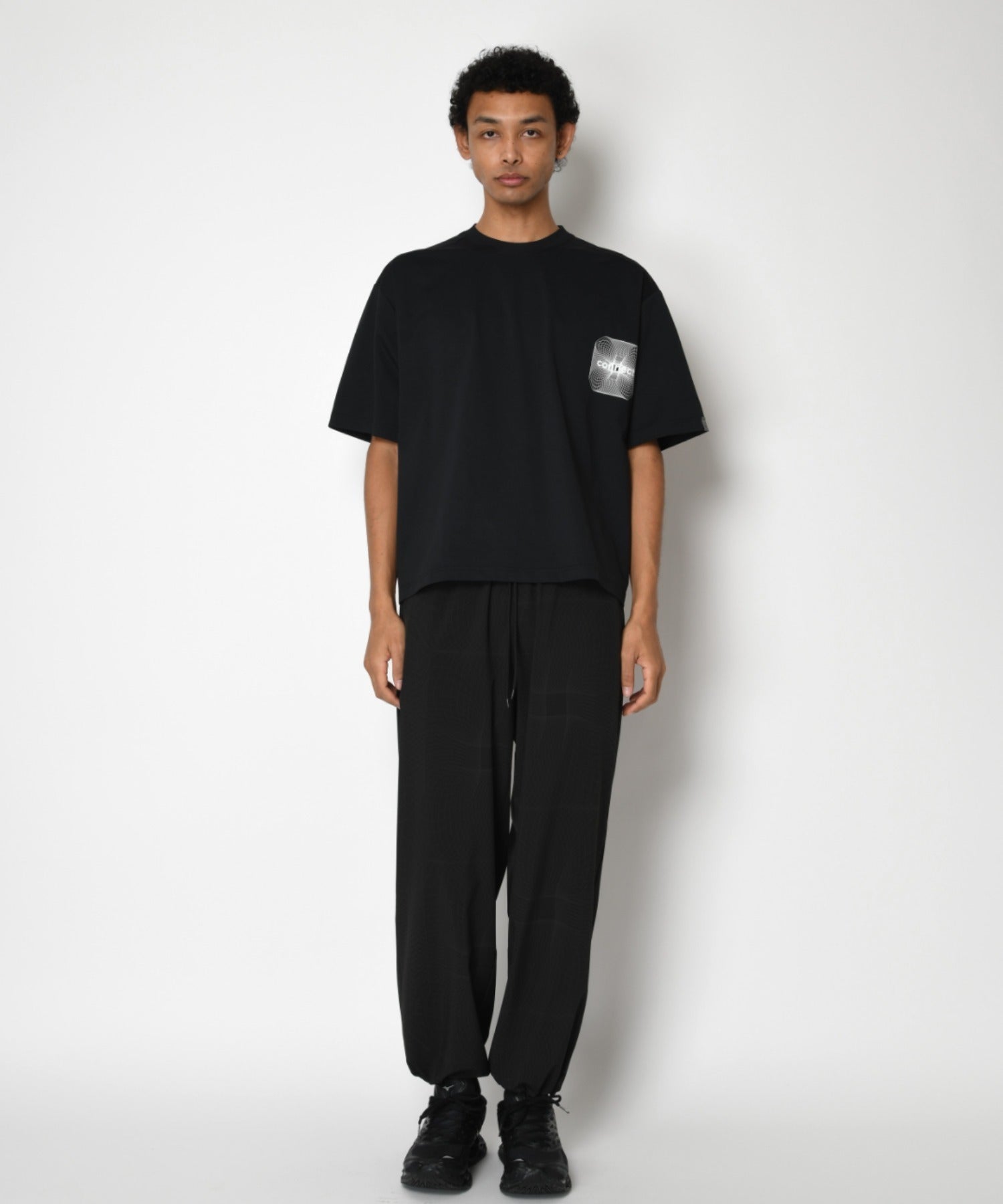 [connect] Functional S/S T-shirt - black