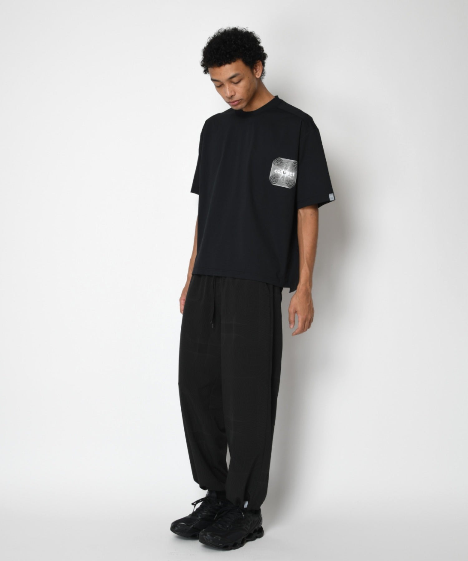 [connect] Functional S/S T-shirt - black