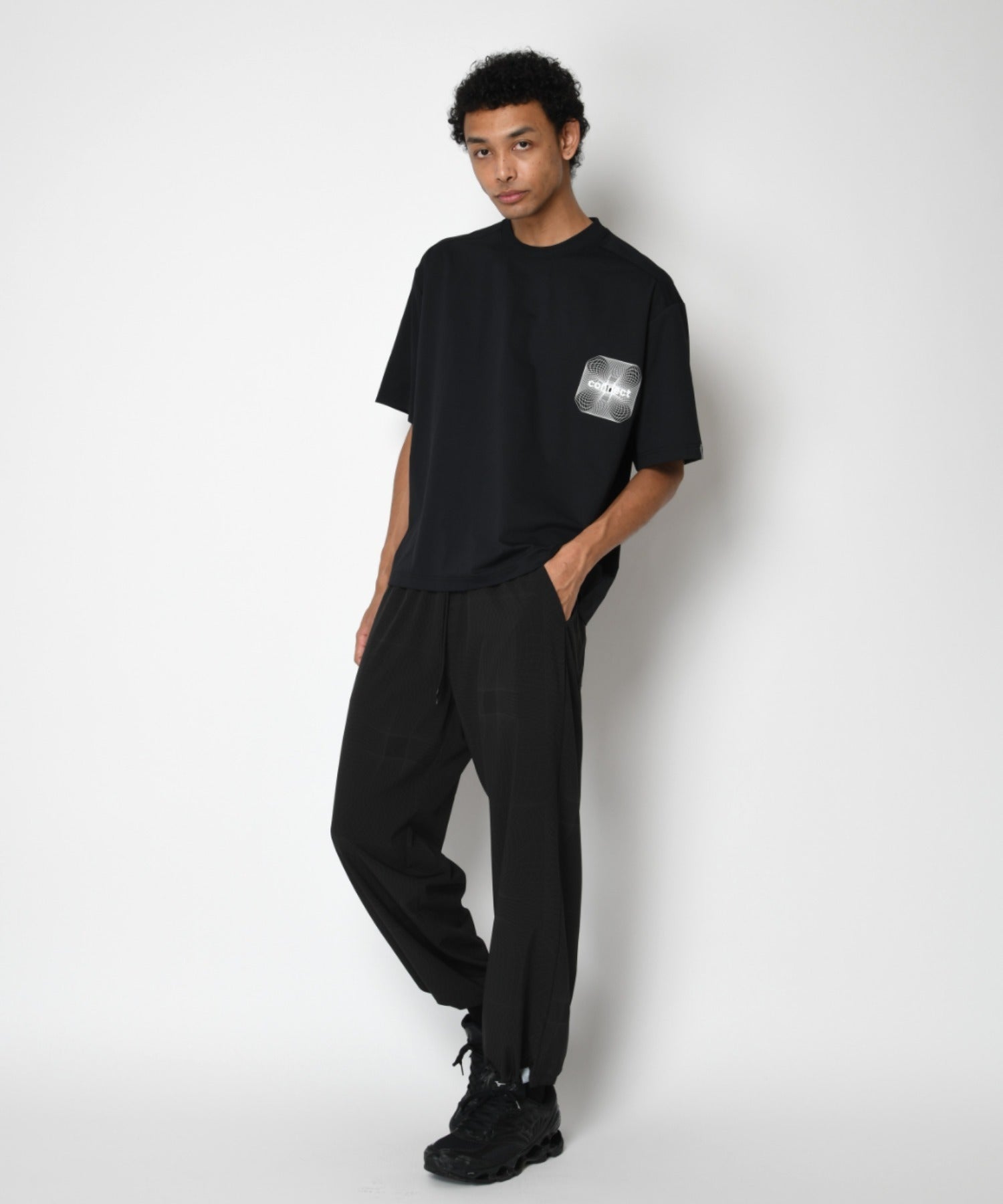 [connect] Functional S/S T-shirt - black
