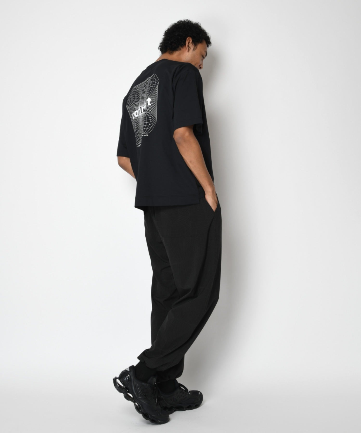 [connect] Functional S/S T-shirt - black