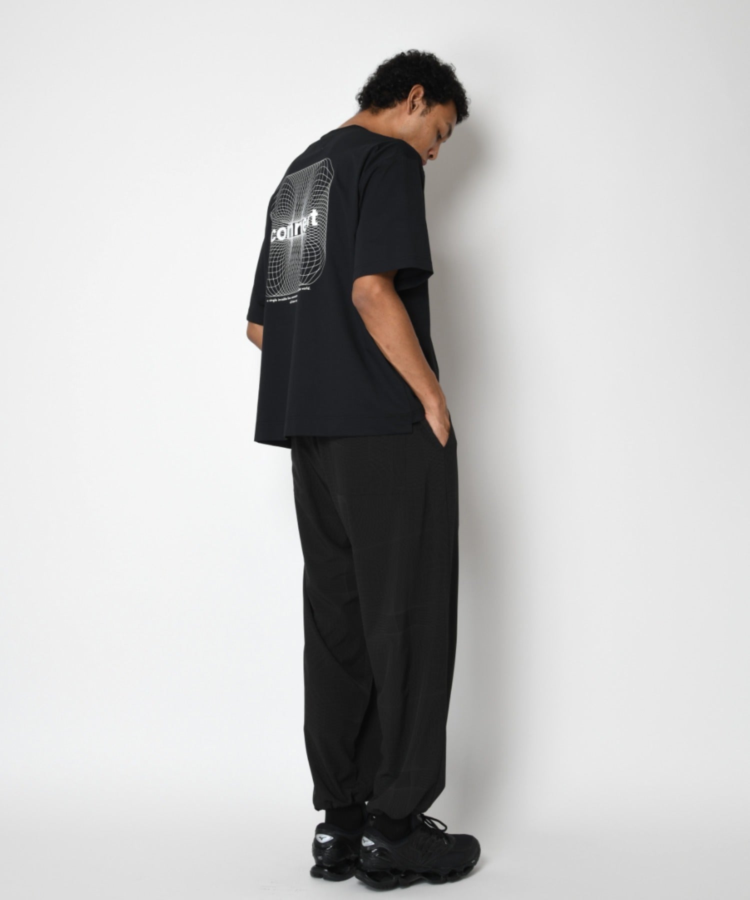 [connect] Functional S/S T-shirt - black