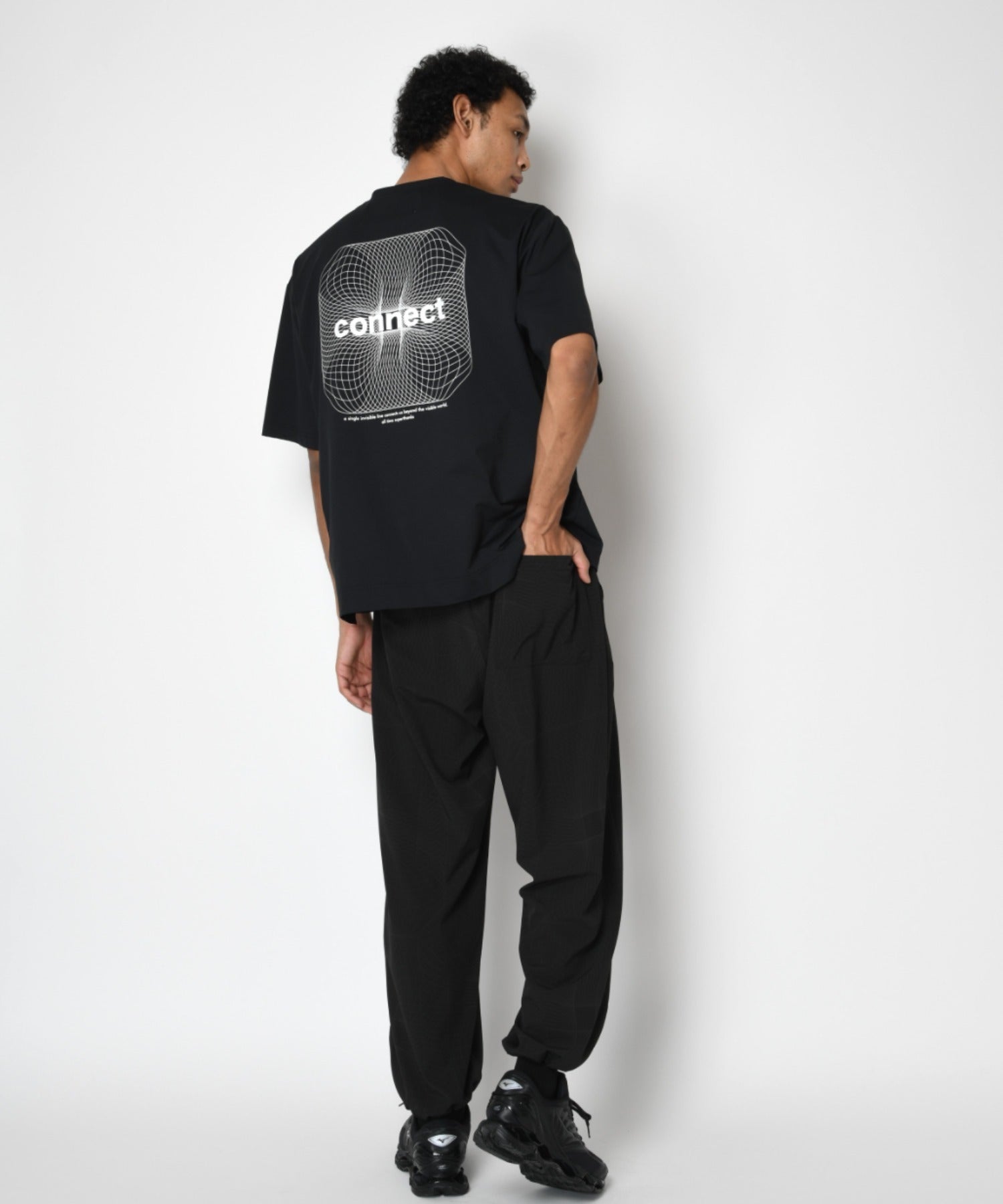 [connect] Functional S/S T-shirt - black