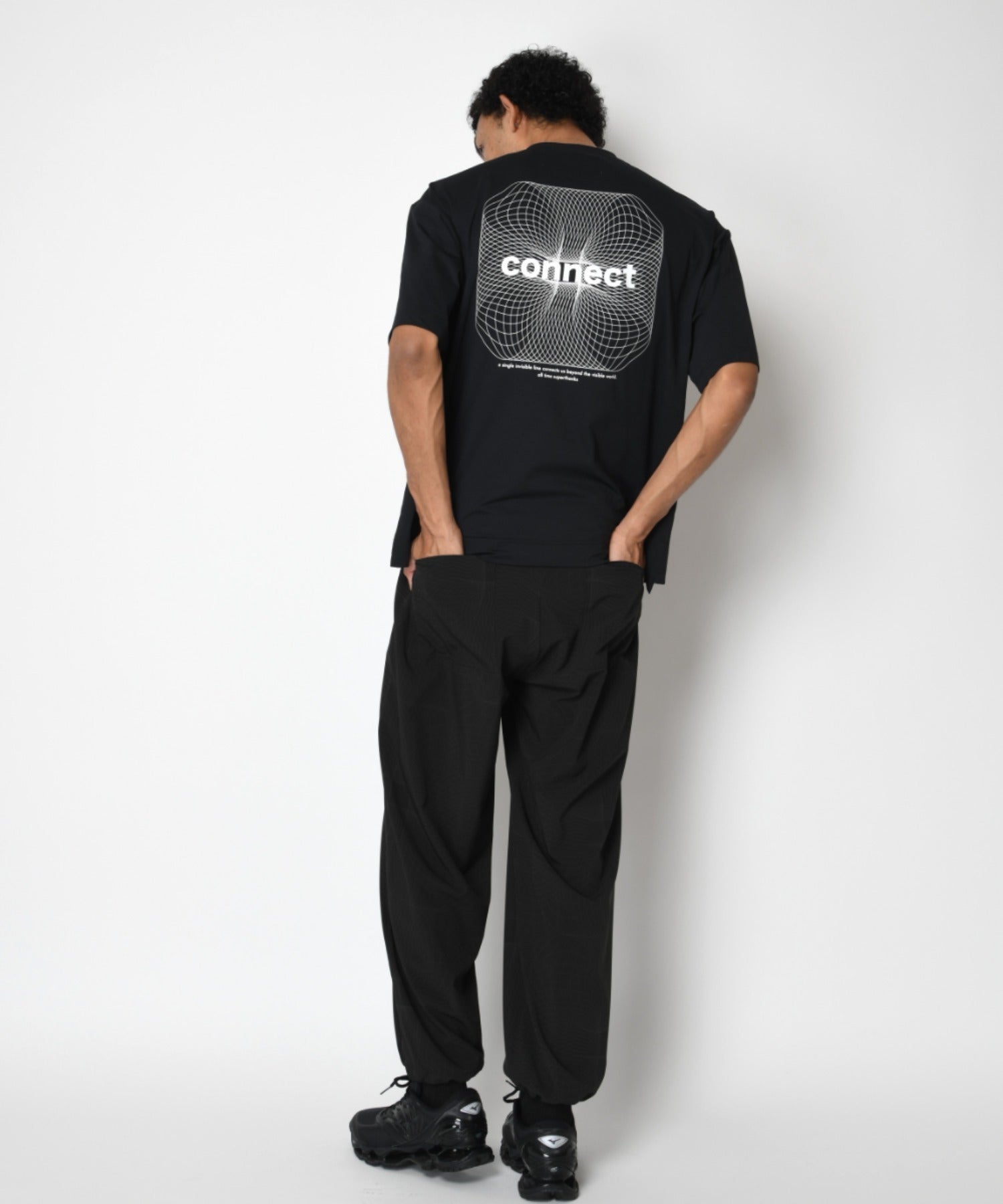 [connect] Functional S/S T-shirt - black