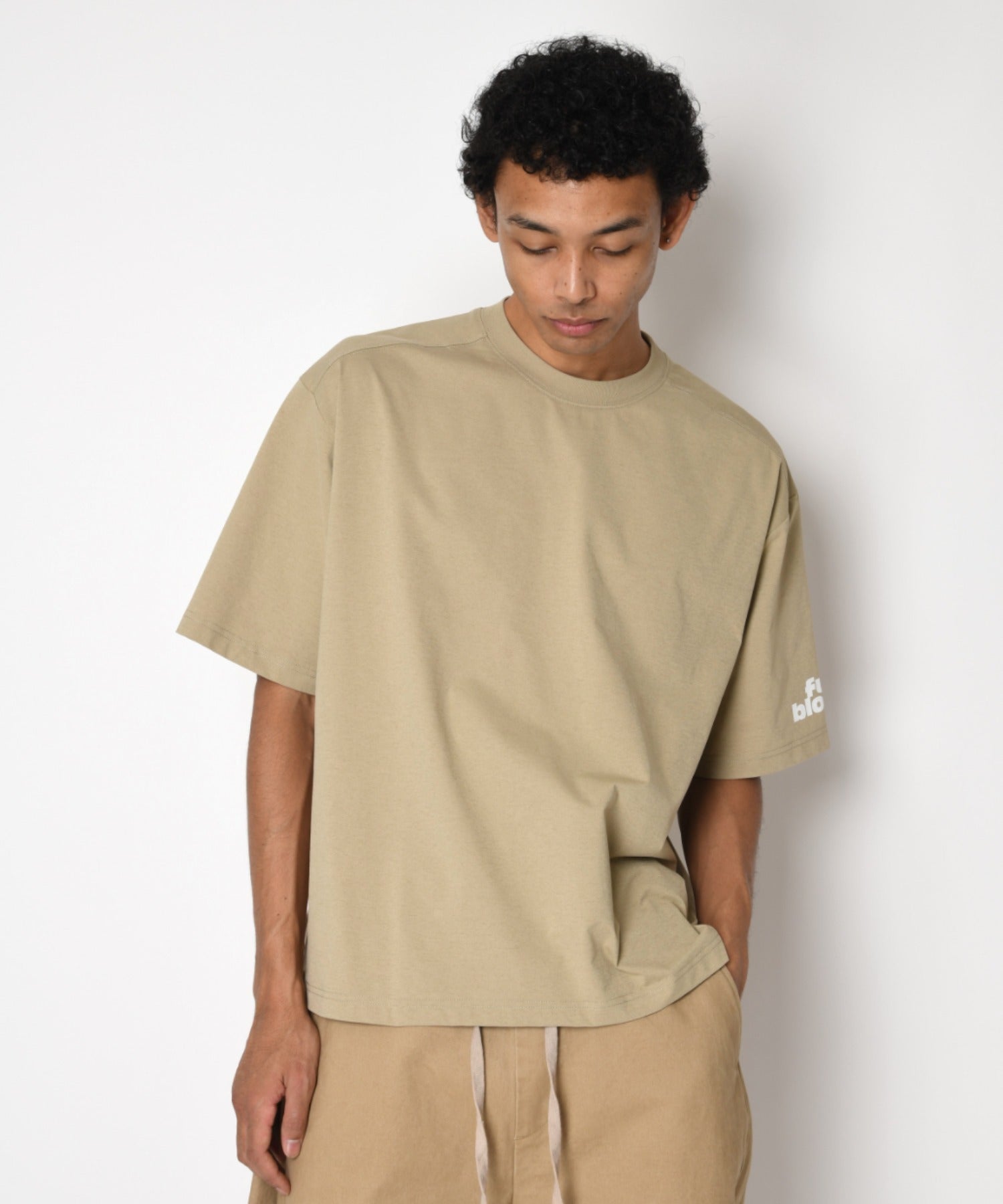 [full bloom] Functional S/S T-shirt - desert