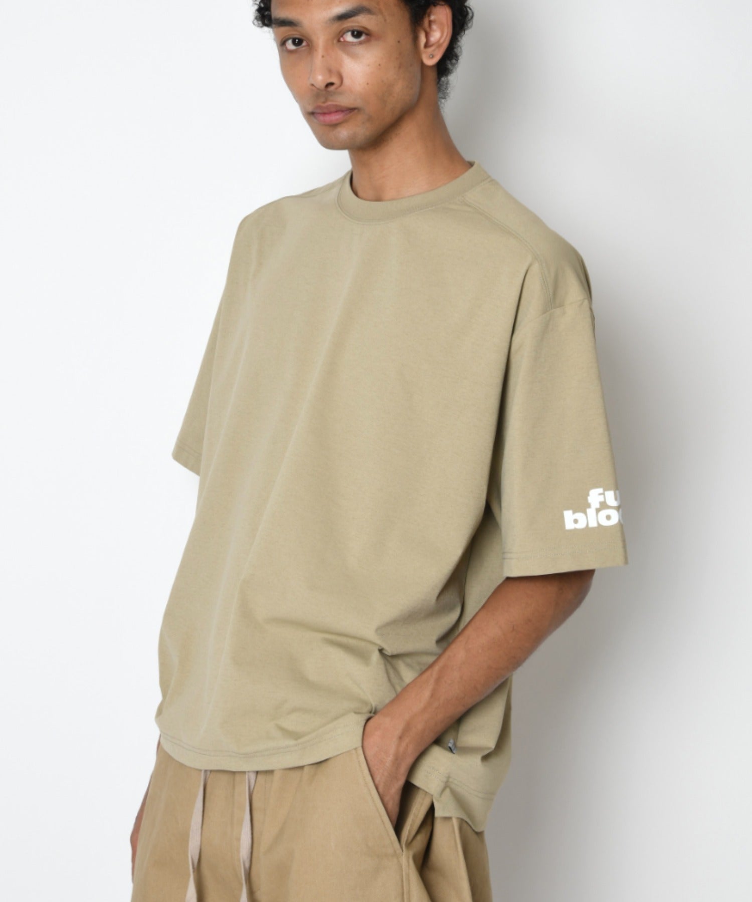 [full bloom] Functional S/S T-shirt - desert