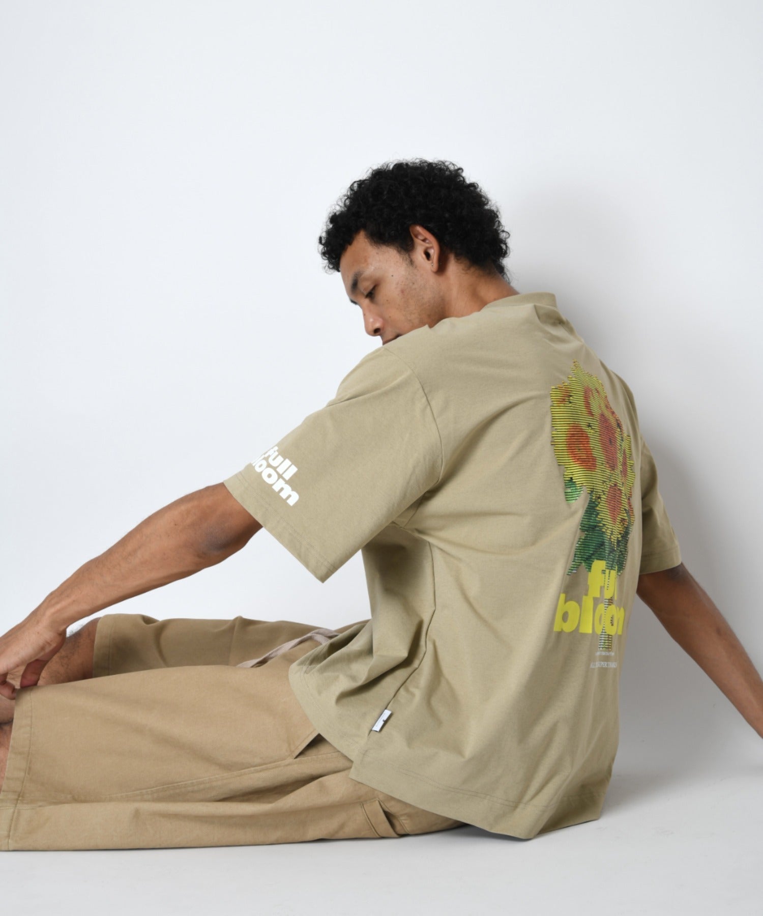 [full bloom] Functional S/S T-shirt - desert