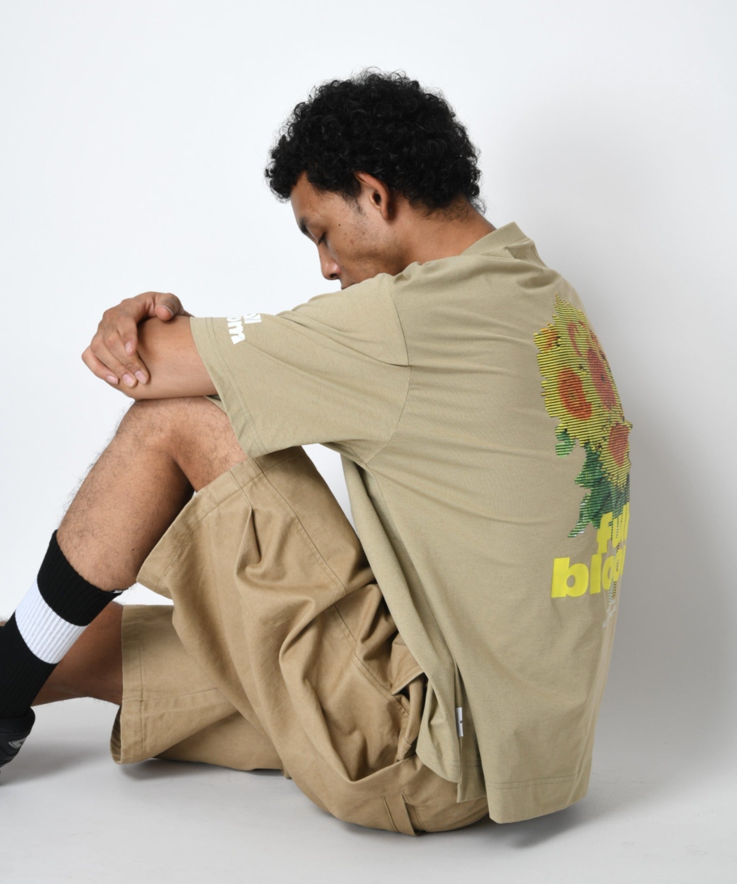 [full bloom] Functional S/S T-shirt - desert