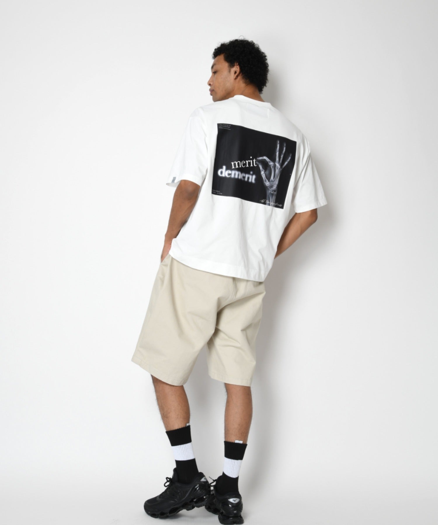 [merit] Functional S/S T-shirt - white