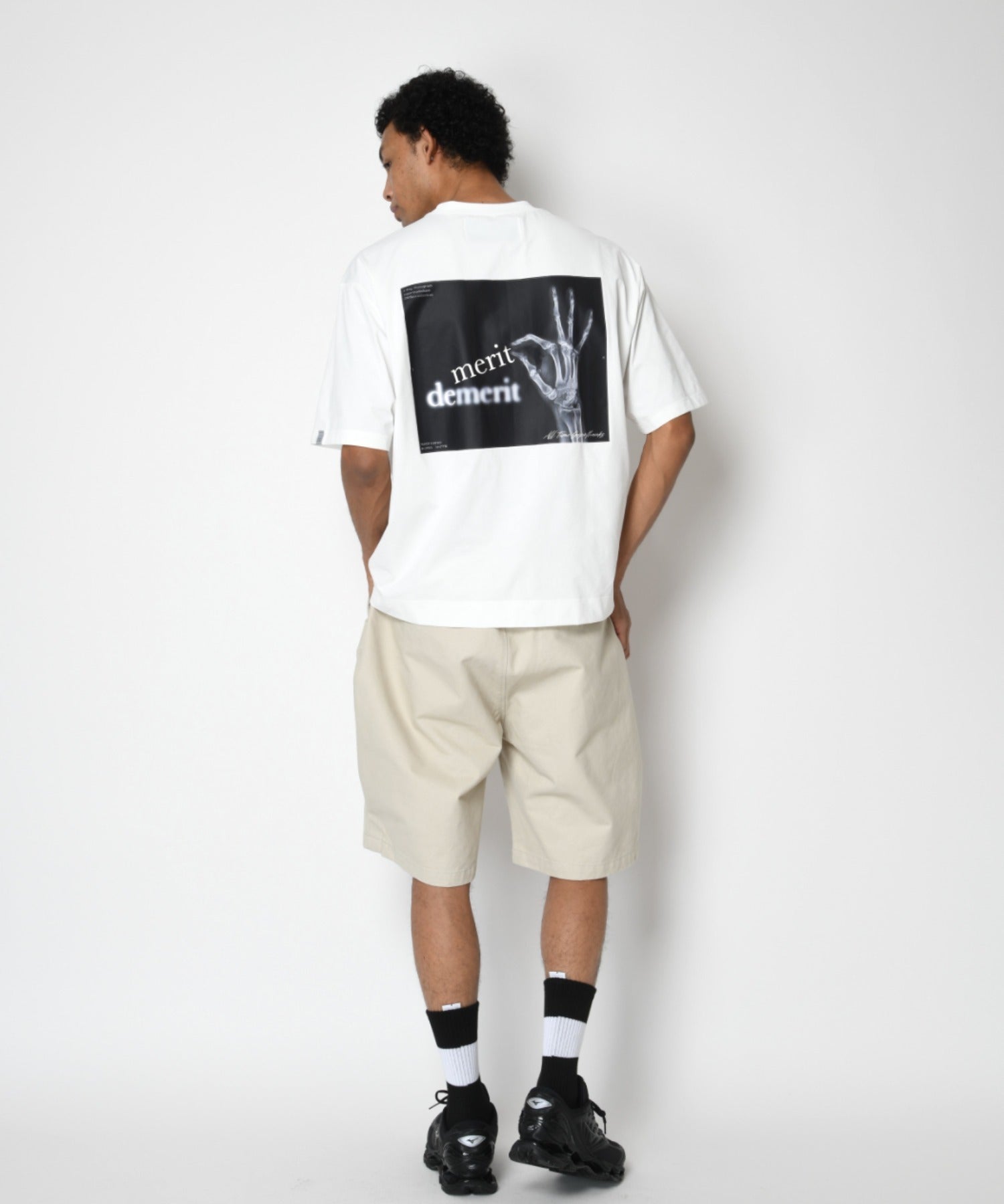 [merit] Functional S/S T-shirt - white
