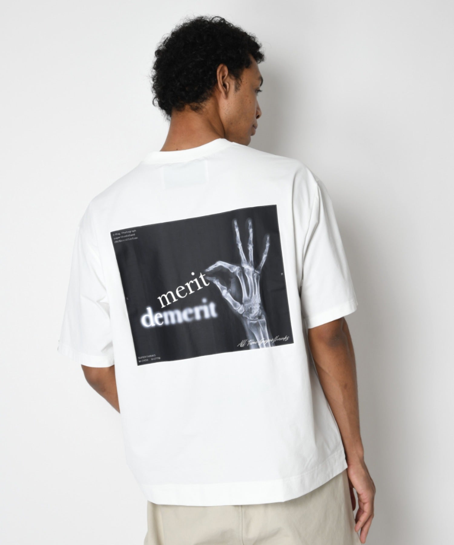 [merit] Functional S/S T-shirt - white