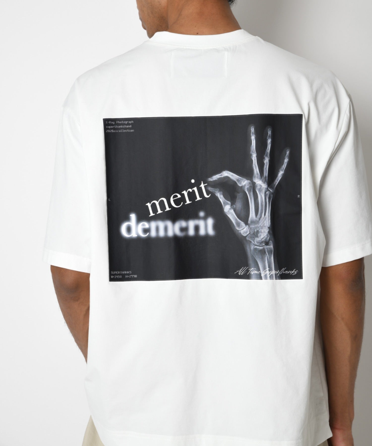 [merit] Functional S/S T-shirt - white
