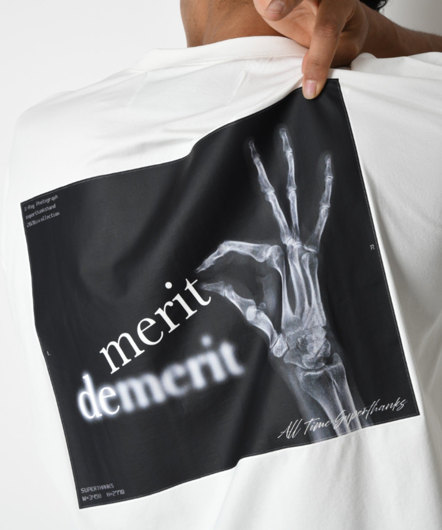 [merit] Functional S/S T-shirt - white