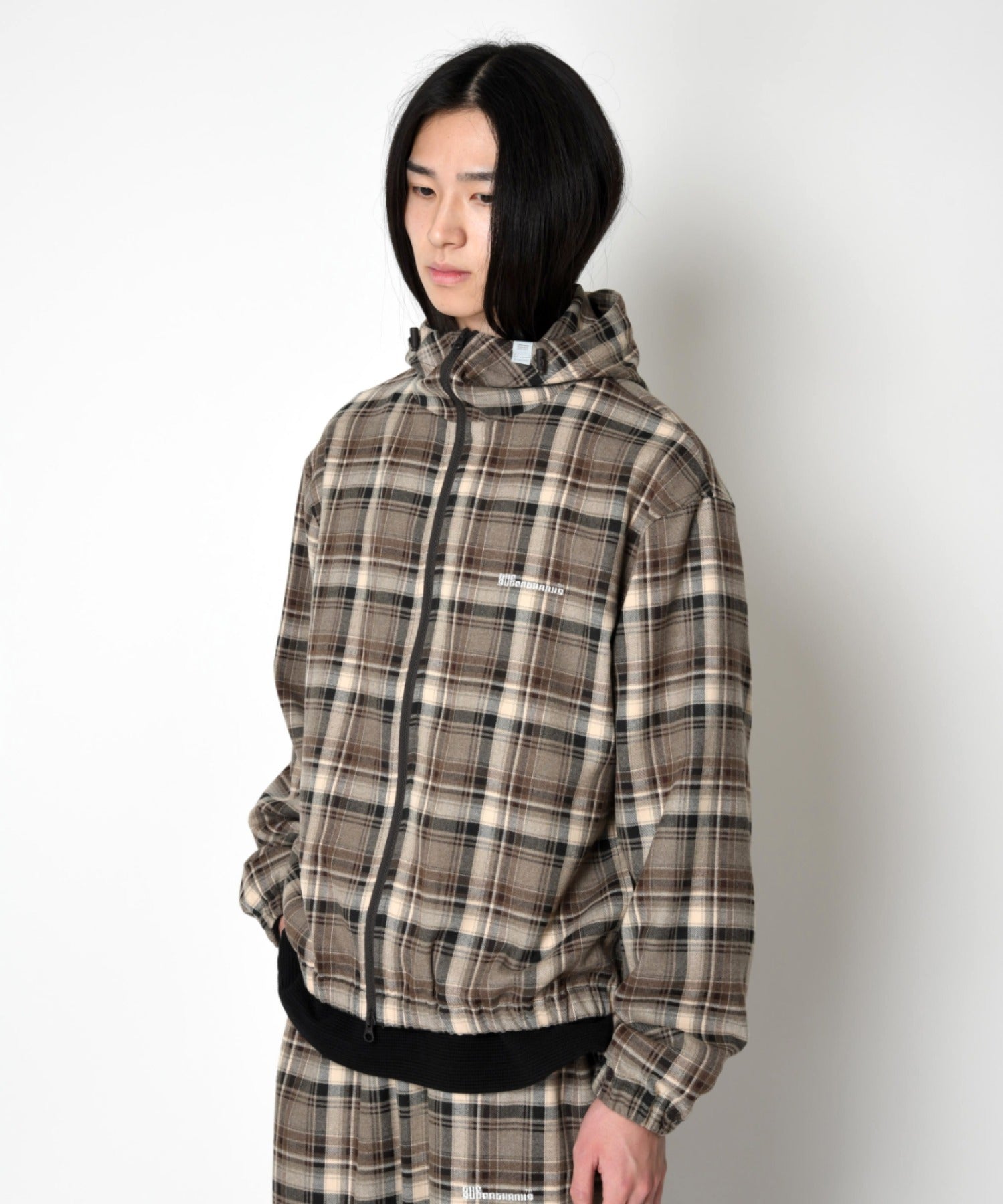 Windbreaker - beige check
