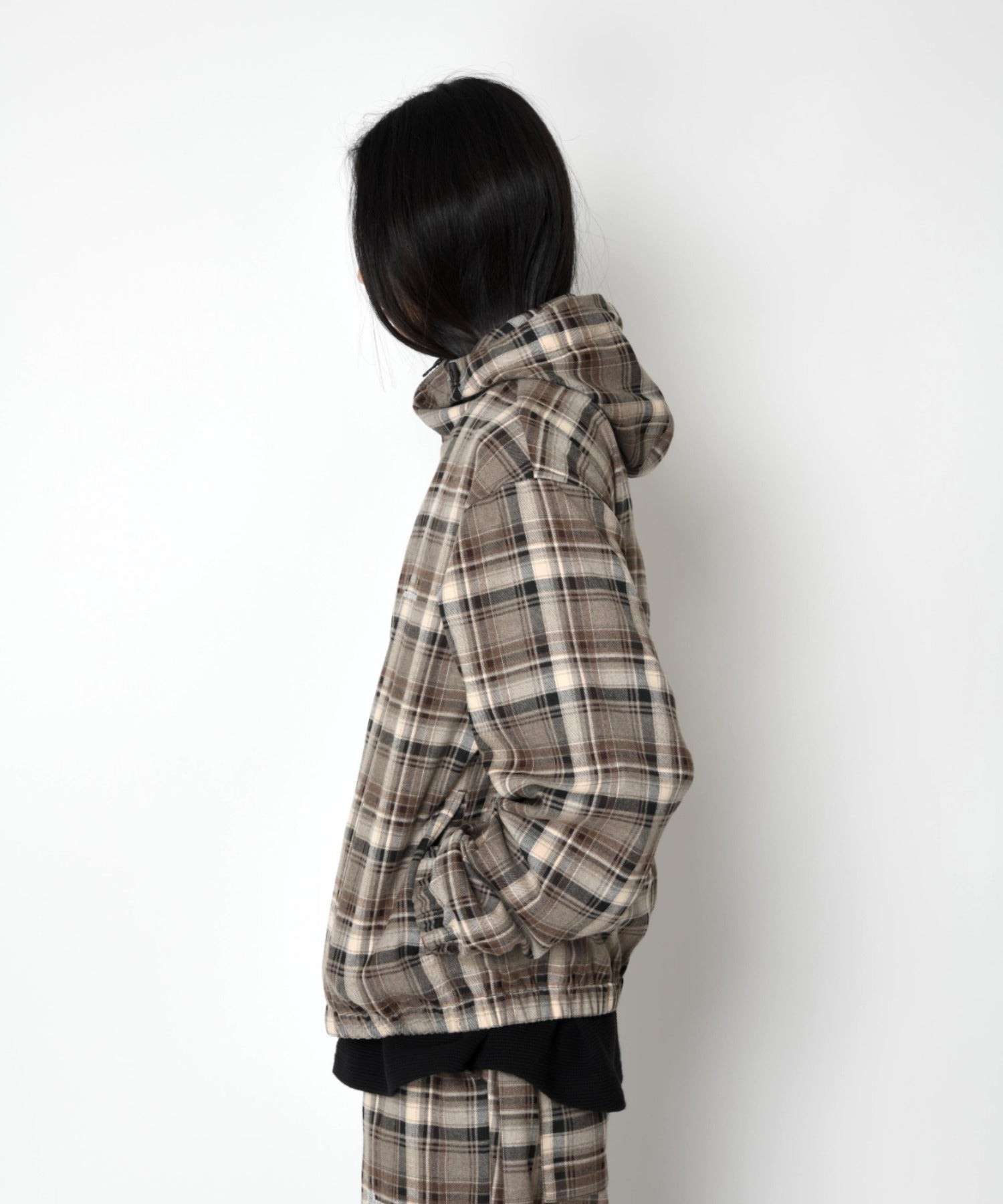 Windbreaker - beige check