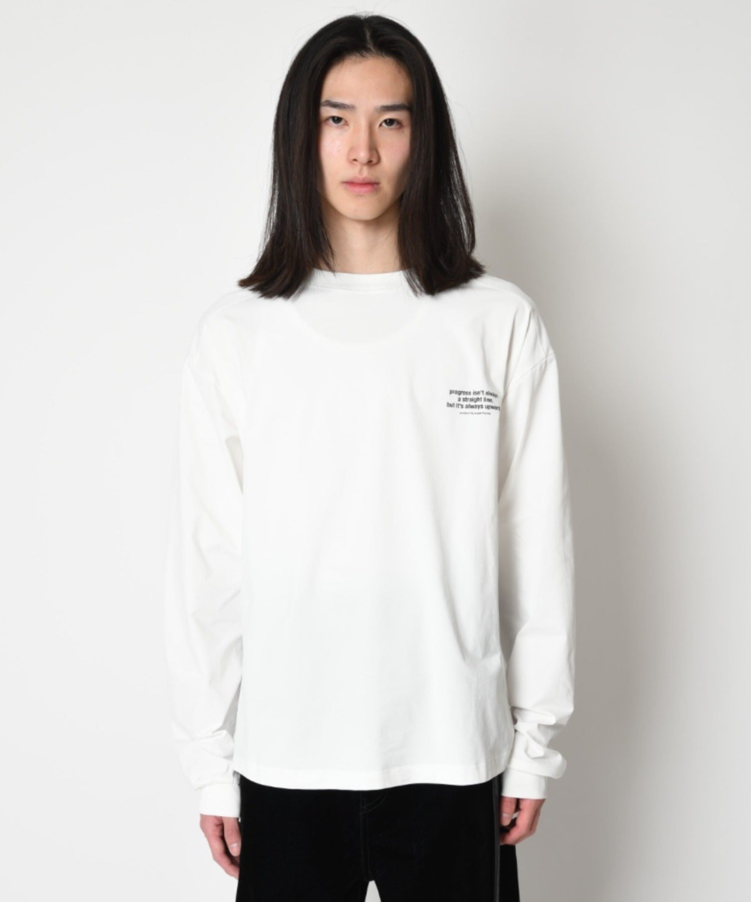 [progress] Functional L/S T-shirt - white