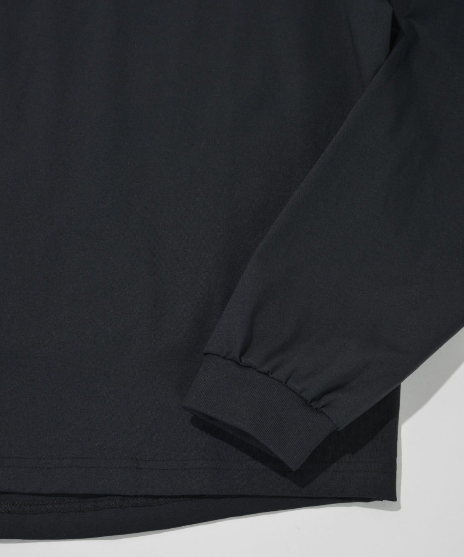 [pop logo] Functional L/S T-shirt - black