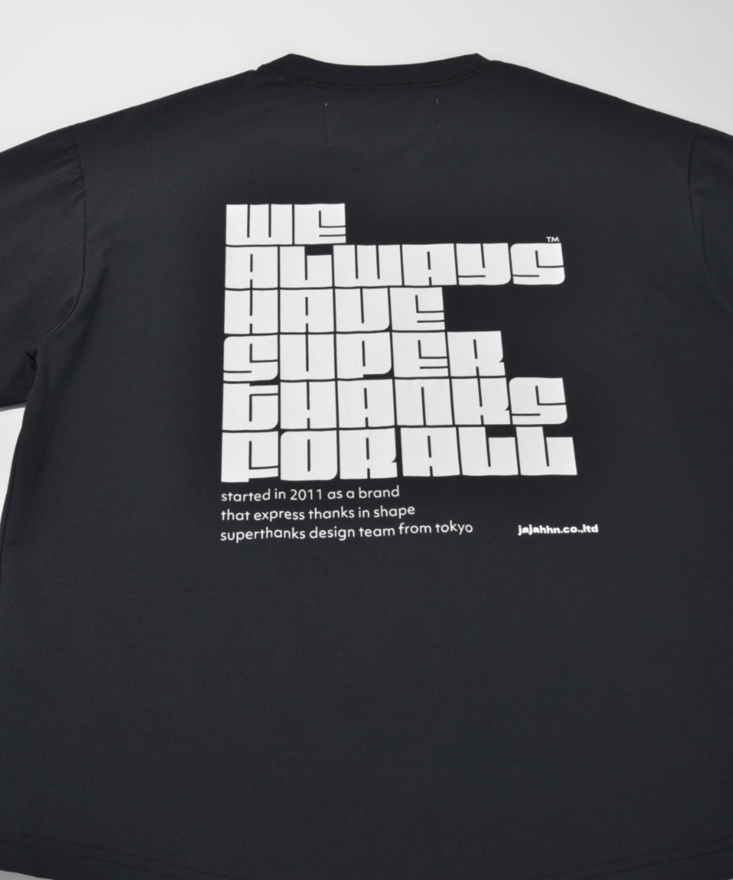 [pop logo] Functional L/S T-shirt - black