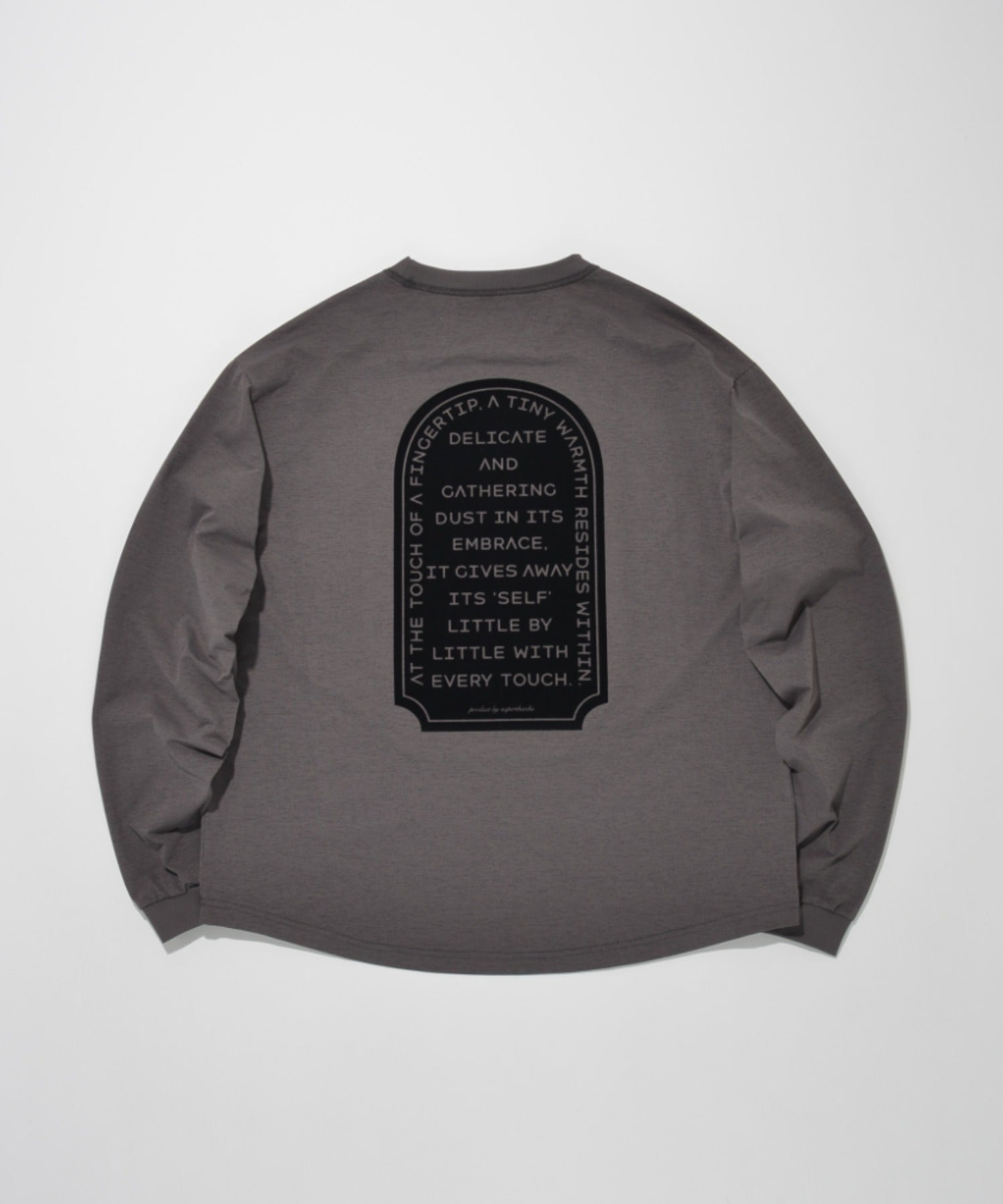 [arch] Functional L/S T-shirt - c.gray