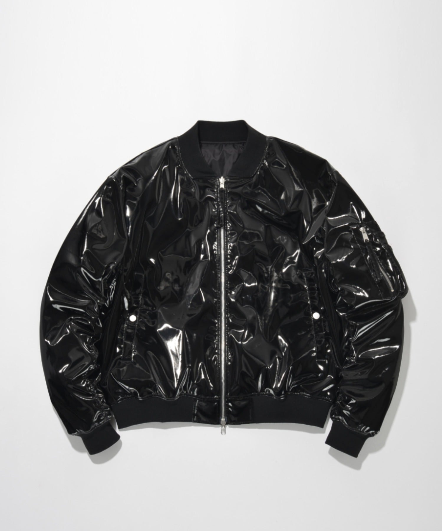 Glitterblack   Reversible Flight jacket - glitter-black