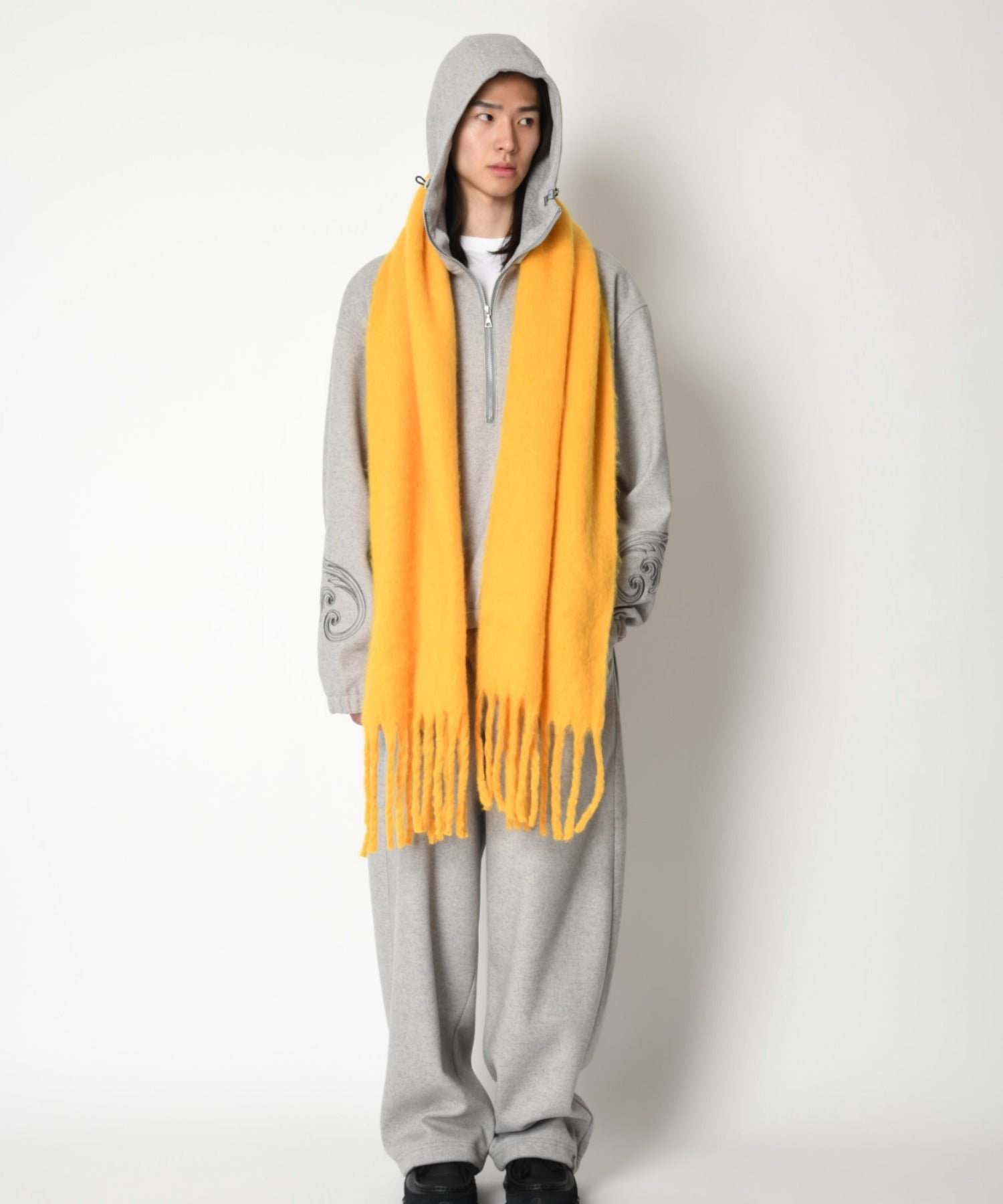 Big muffler(One tone)  - yellow