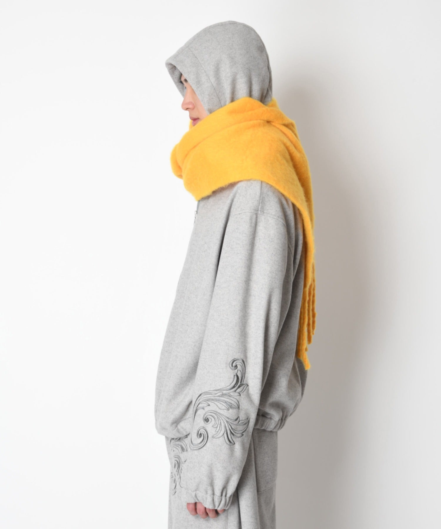 Big muffler(One tone)  - yellow