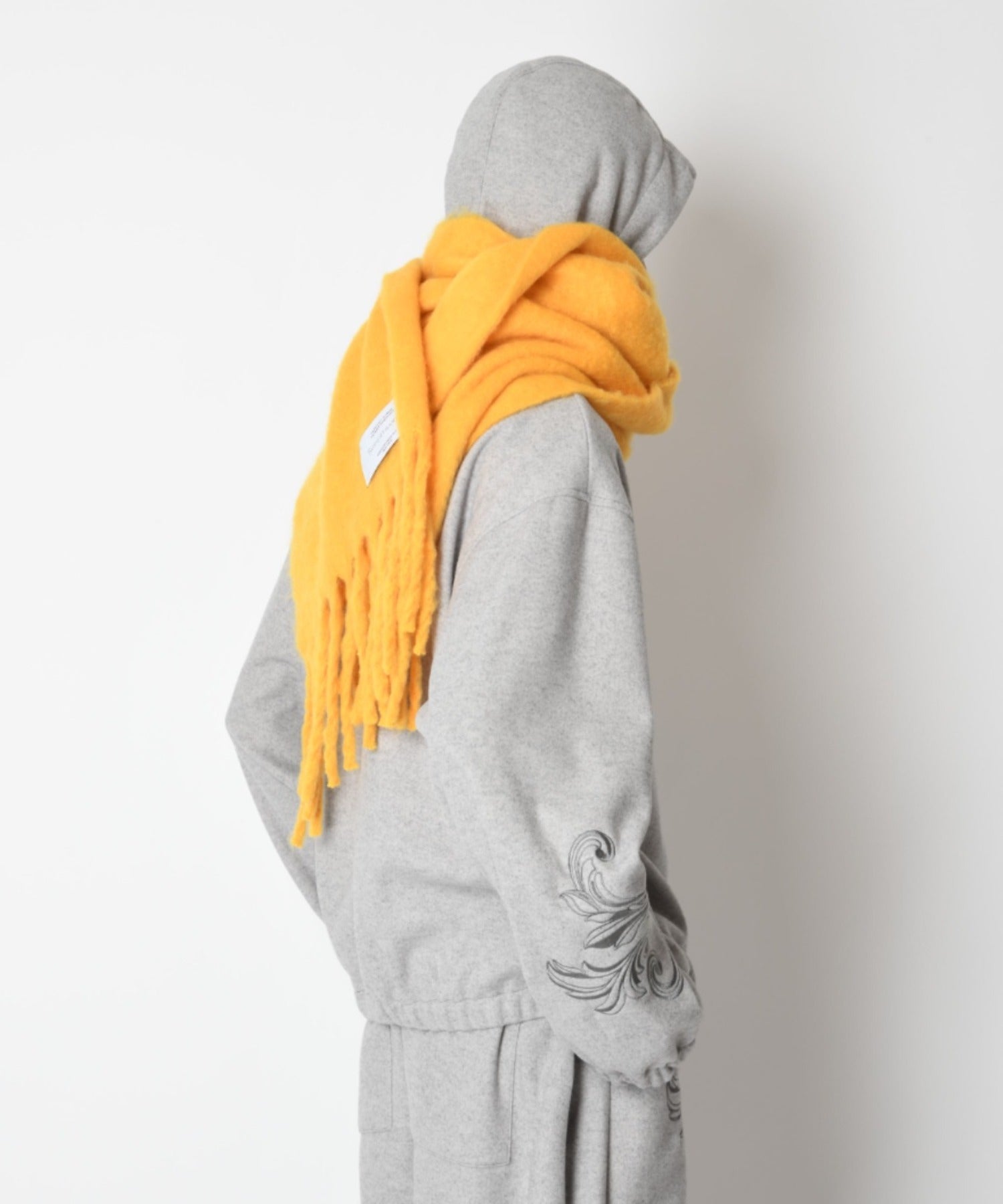 Big muffler(One tone)  - yellow