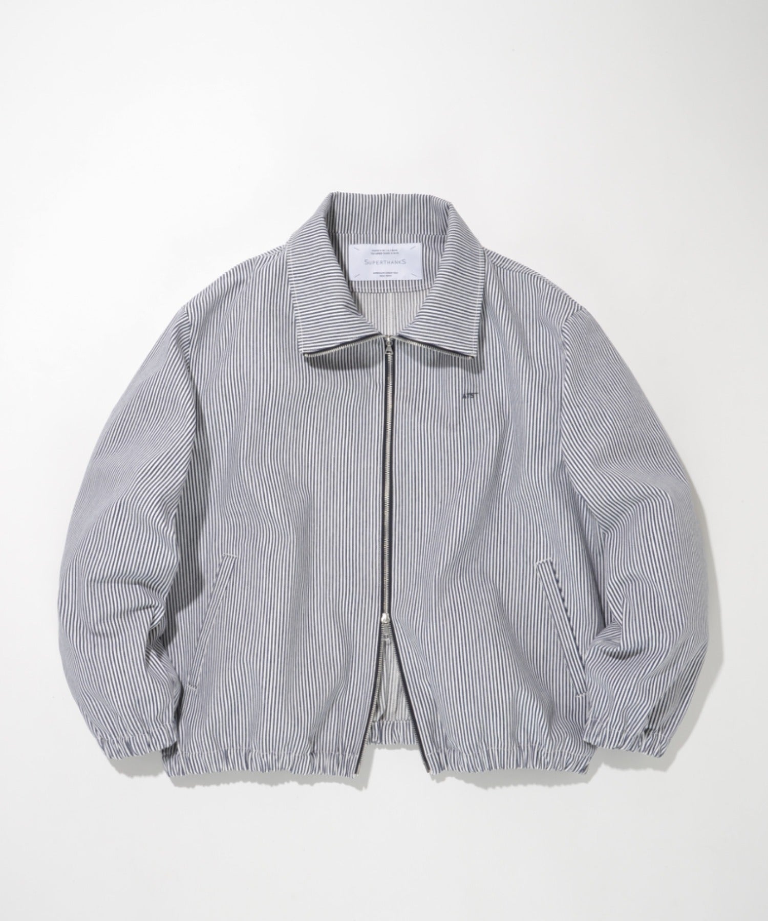 Zip-up Short Jacket - black