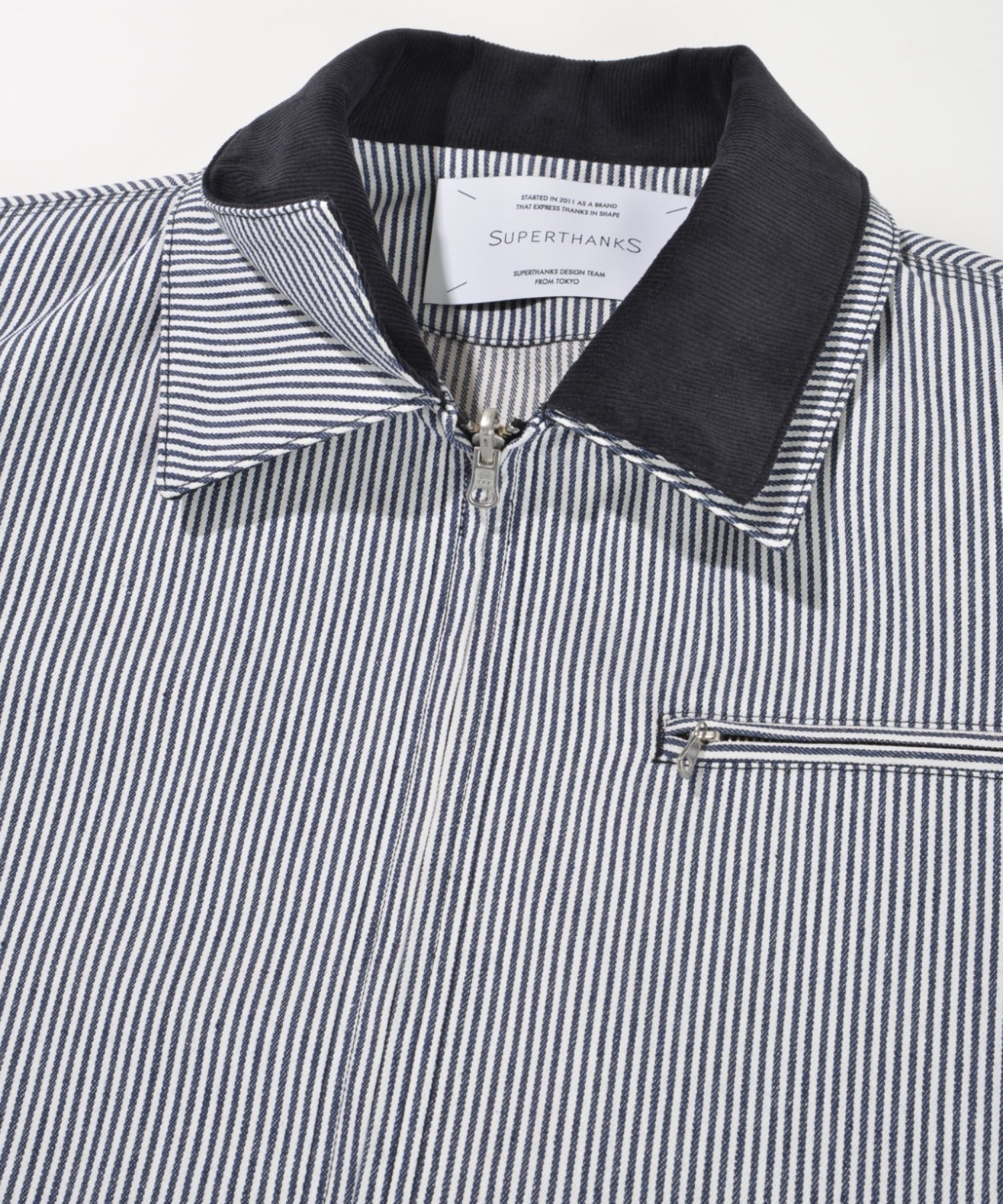 Double collar Detroit Jacket-Type - hickory
