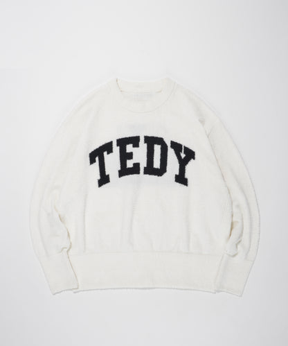 TEDY-81 LOGO crew neck - black