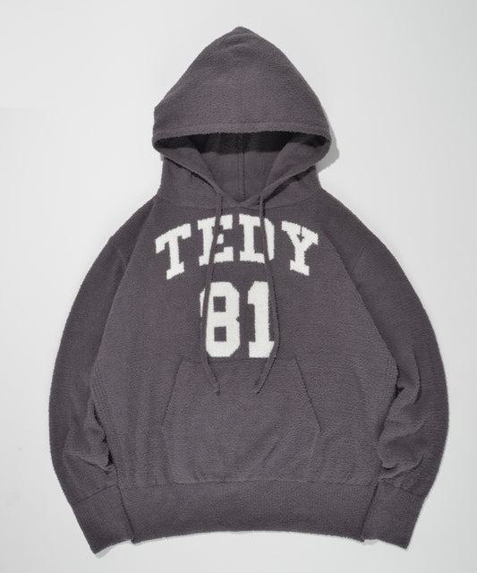 TEDY-81 LOGO hoodie - gray